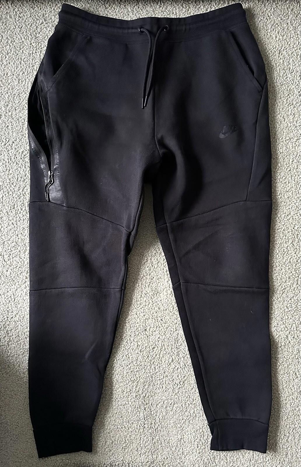 Nike Men’s Nike Tech Fleece Jogger Pants Black (Read Description) Size US 32 / EU 48 - 1 Thumbnail