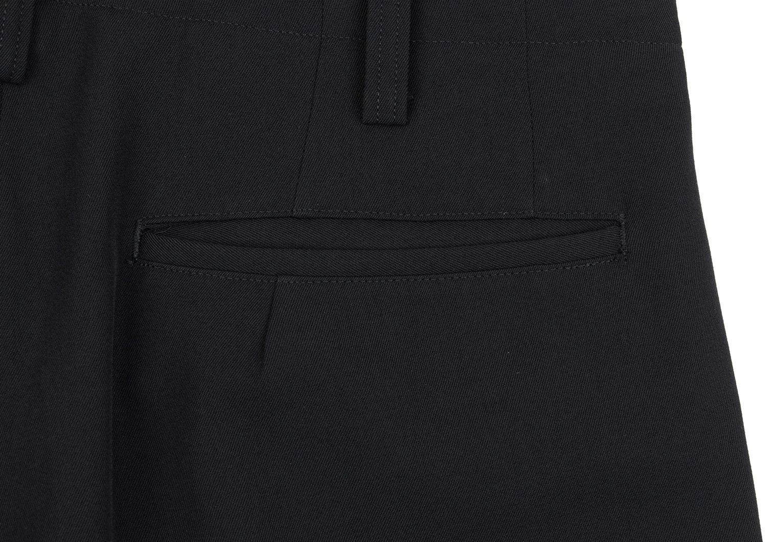 Yohji Yamamoto Yohji Yamamoto Wool Gabardine Trousers Black Size US 30 / EU 46 - 15 Thumbnail