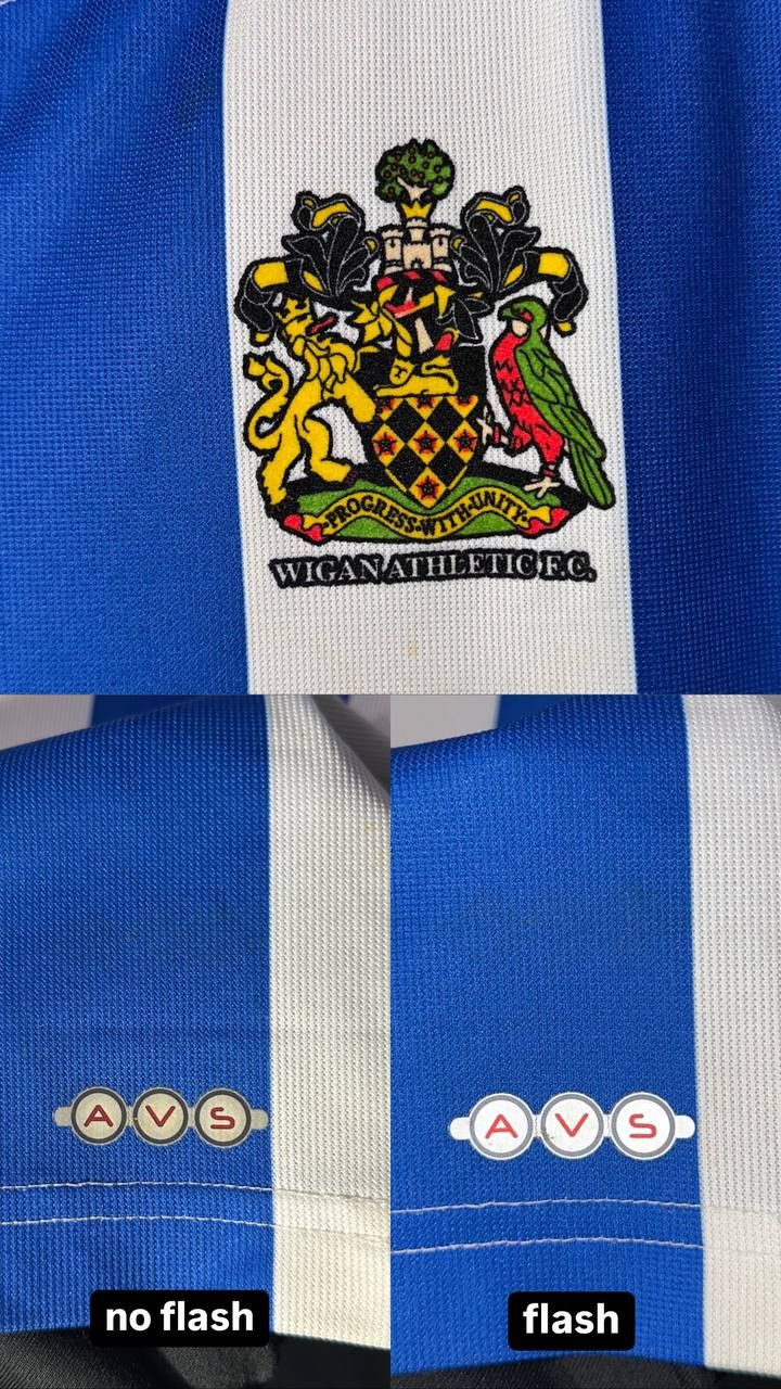 Vintage Wigan Athletic 2005 - 2006 home JJB football shirt jersey Size US M / EU 48-50 / 2 - 2 Thumbnail