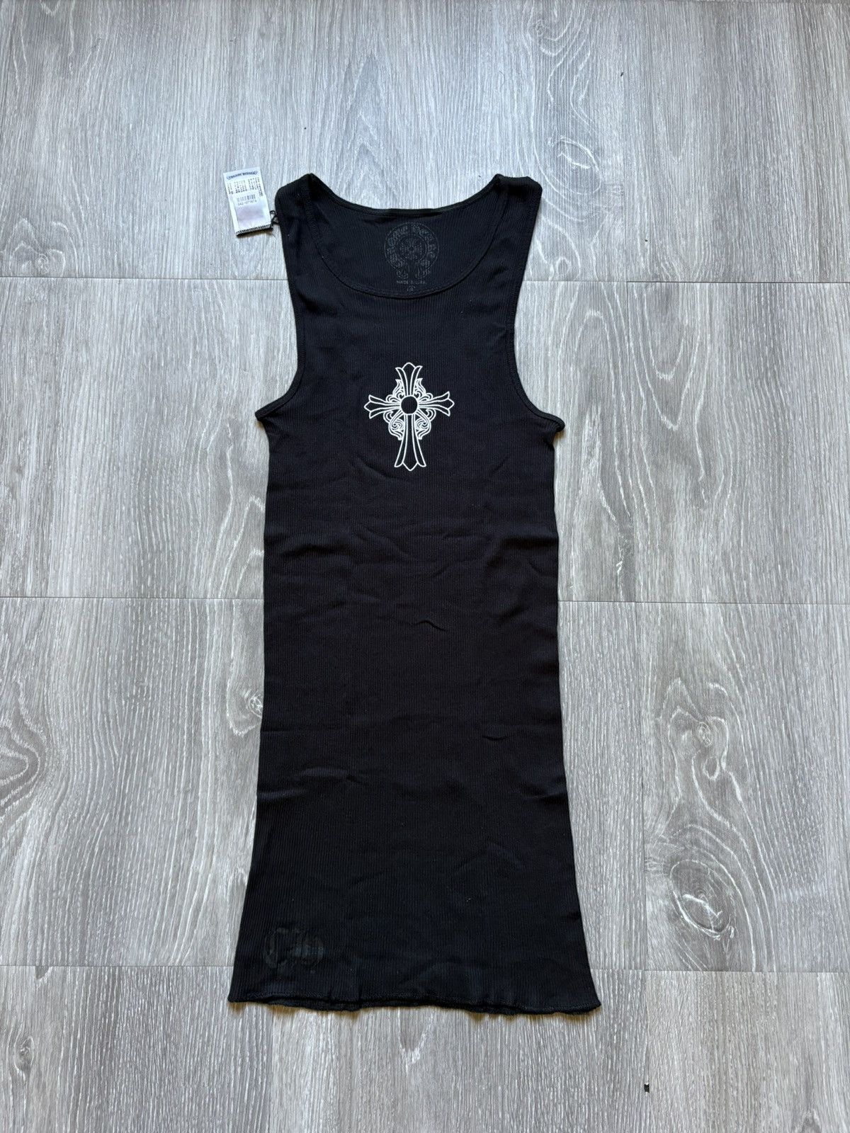 Chrome Hearts Chrome Hearts Black Hairy Tank Top Size US M / EU 48-50 / 2 - 1 Thumbnail