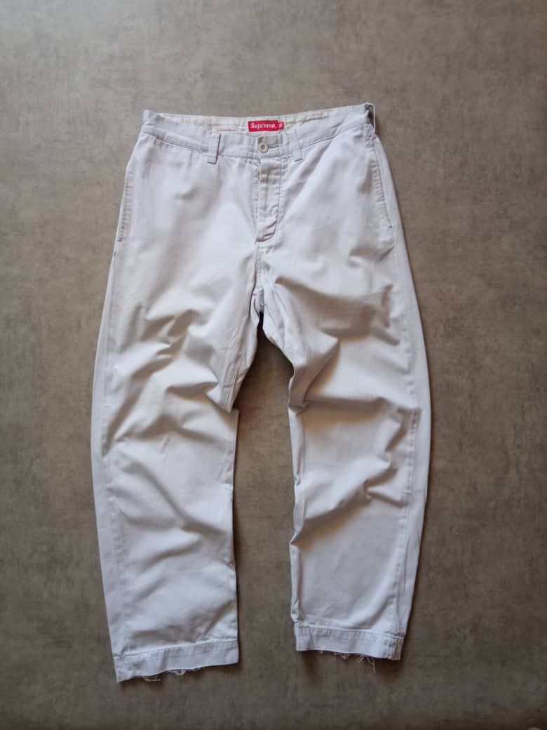 Supreme Supreme Arc Logo Chino Straight Leg Pants Size US 30 / EU 46 - 2 Thumbnail