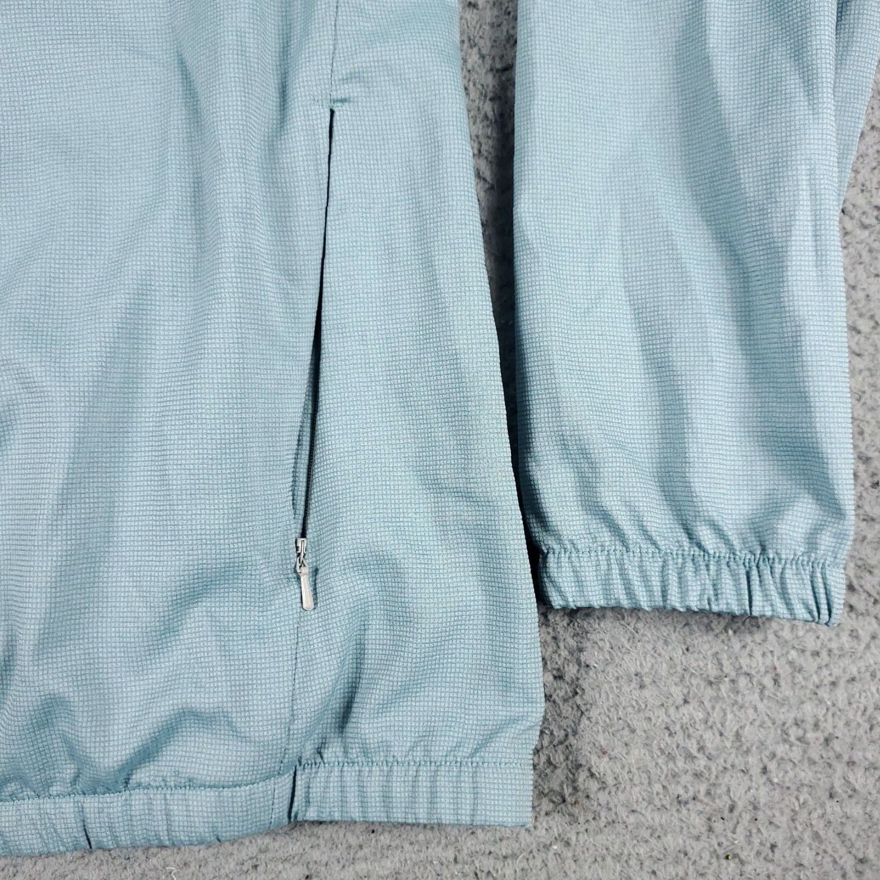 Vintage Columbia Windbreaker Jacket Womens Medium Blue Hooded Pullover All Seasons Size M / US 6-8 / IT 42-44 - 4 Thumbnail