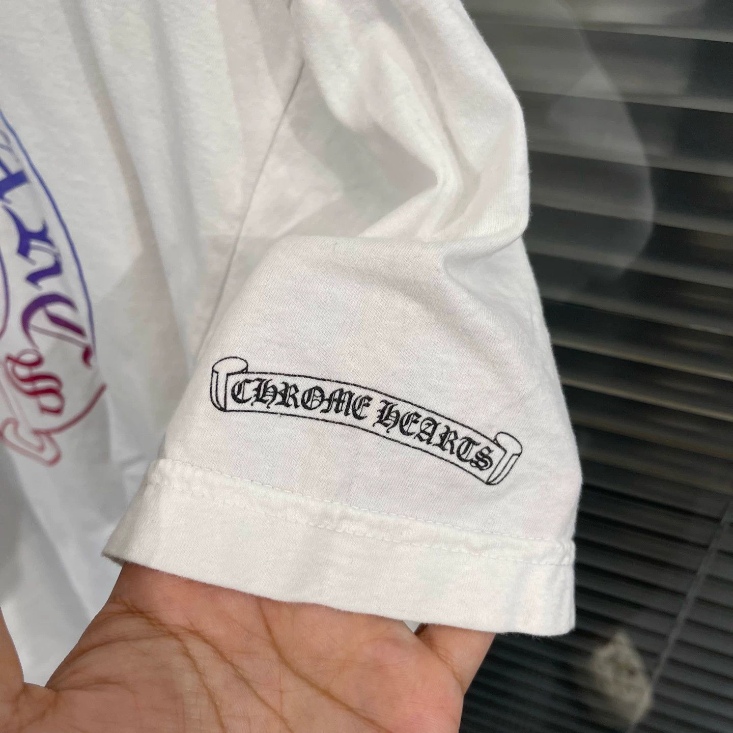 Chrome Hearts Chrome Hearts White Gradient Horseshoe XL 99 New SS Size US XL / EU 56 / 4 - 5 Thumbnail