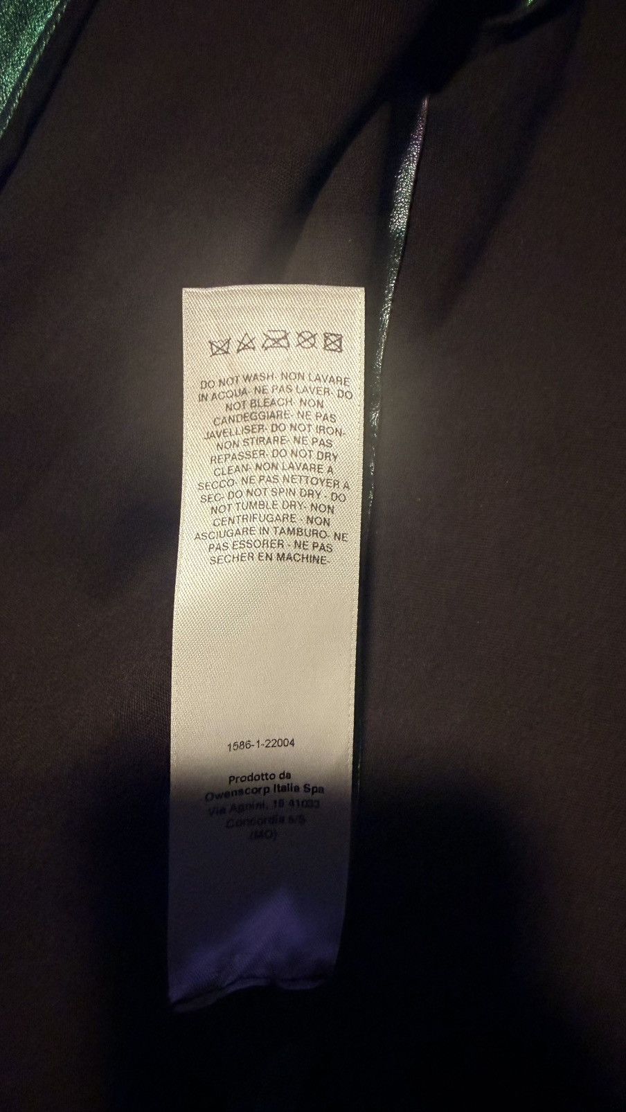 Rick Owens Rick Owens iridescent leather shirt Size US M / EU 48-50 / 2 - 5 Thumbnail