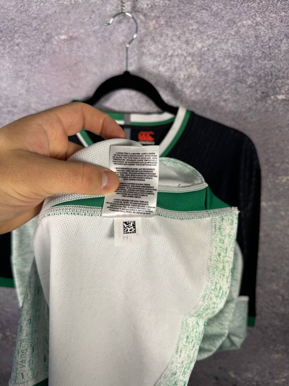 Canterbury of New Zealand × Vintage Ireland IRFU Irish Rugby Union 2019 Canterbury Jersey Size US XXL / EU 58 / 5 - 11 Thumbnail
