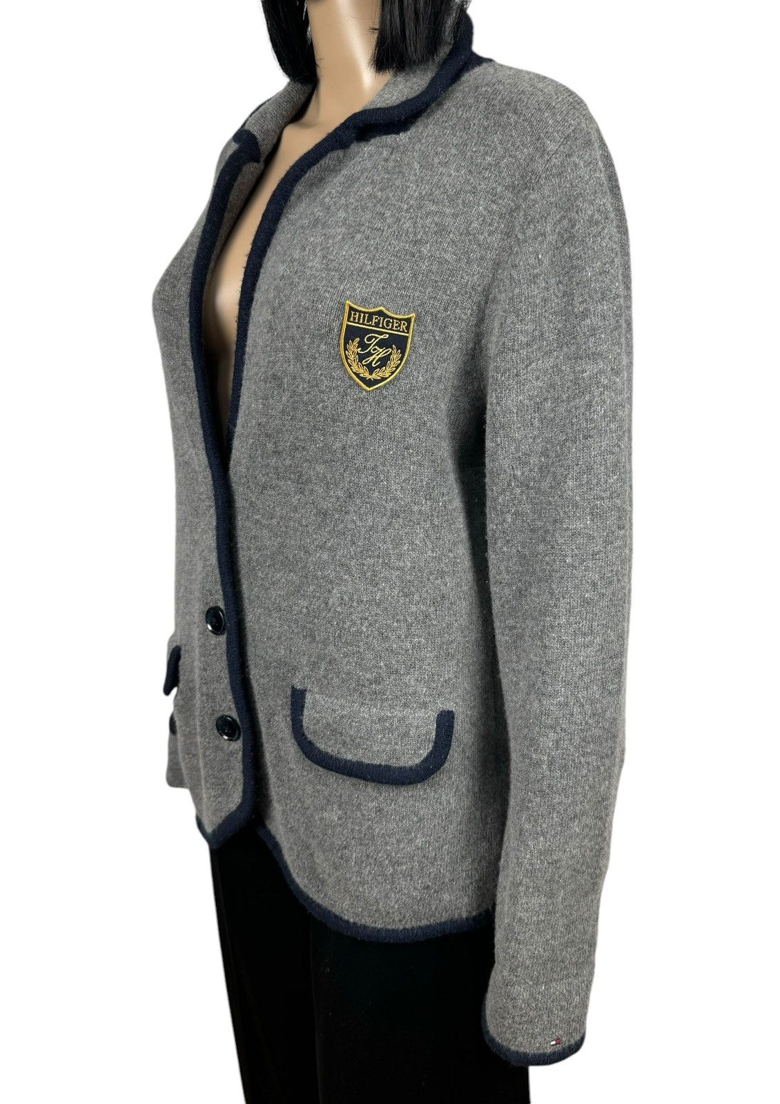 Tommy Hilfiger Tommy Hilfiger Wool-Cashmere Club Blazer size L Size L / US 10 / IT 46 - 5 Thumbnail