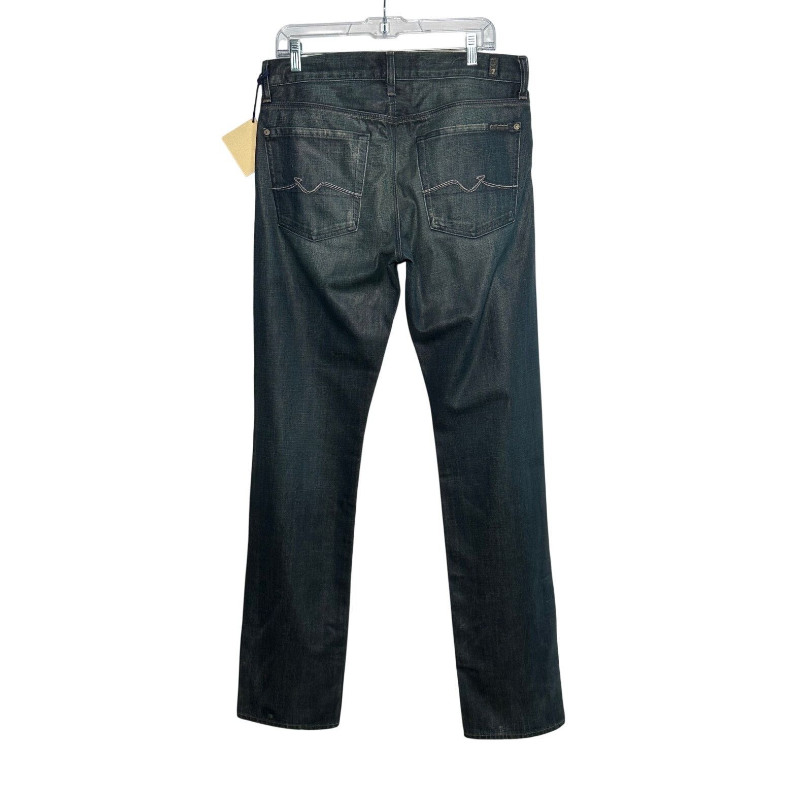 7 For All Mankind 7For All Mankind Slimmy blue coated jeans size 28 Size US 28 / EU 44 - 10 Thumbnail