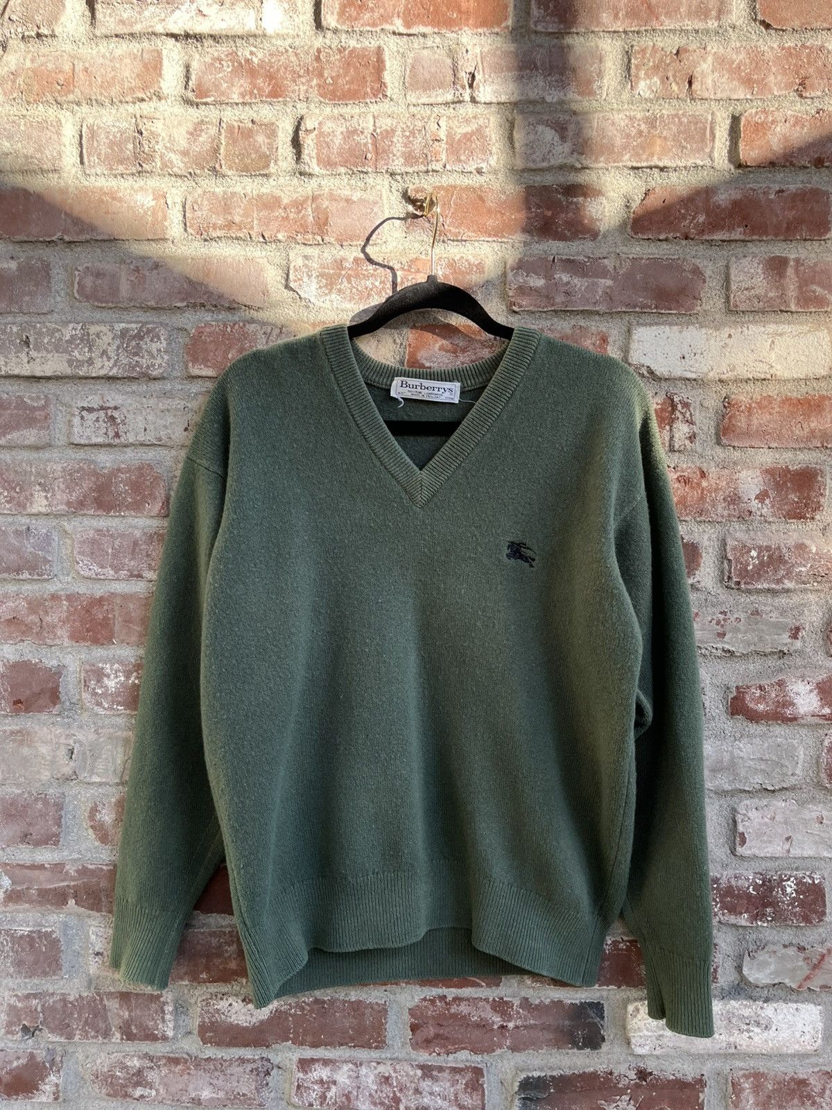 Burberry × Vintage Burberry Wool Sweater Size US XS / EU 42 / 0 - 1 Thumbnail