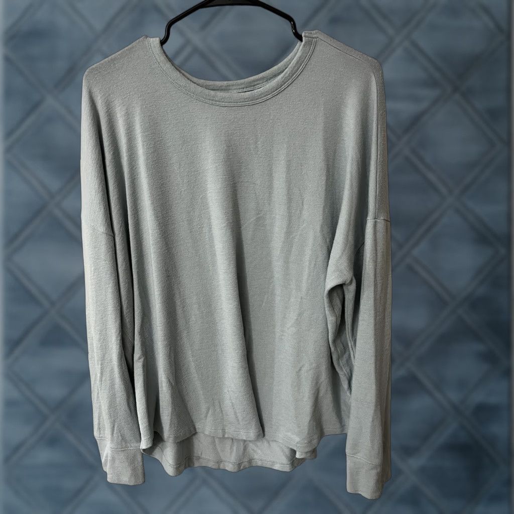 Gap Gap Sweats Shirt Women XL Blue Crew Neck Pullover Balloon Sleeve Activewear Single Color Classic Gap Sweats Women XL Blue Crewneck Sweatshirt Size XL / US 12-14 / IT 48-50 - 1 Thumbnail