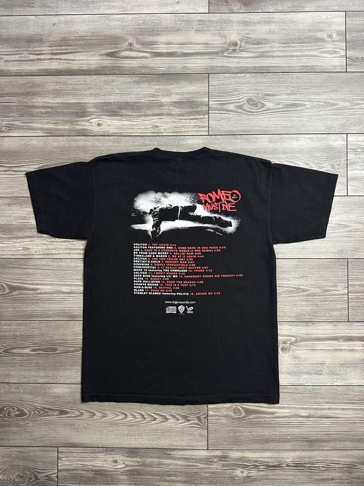 Rap Tees Rare Vintage Y2K Romeo Must Die Soundtrack T Shirt Size US XL / EU 56 / 4 - 2 Thumbnail