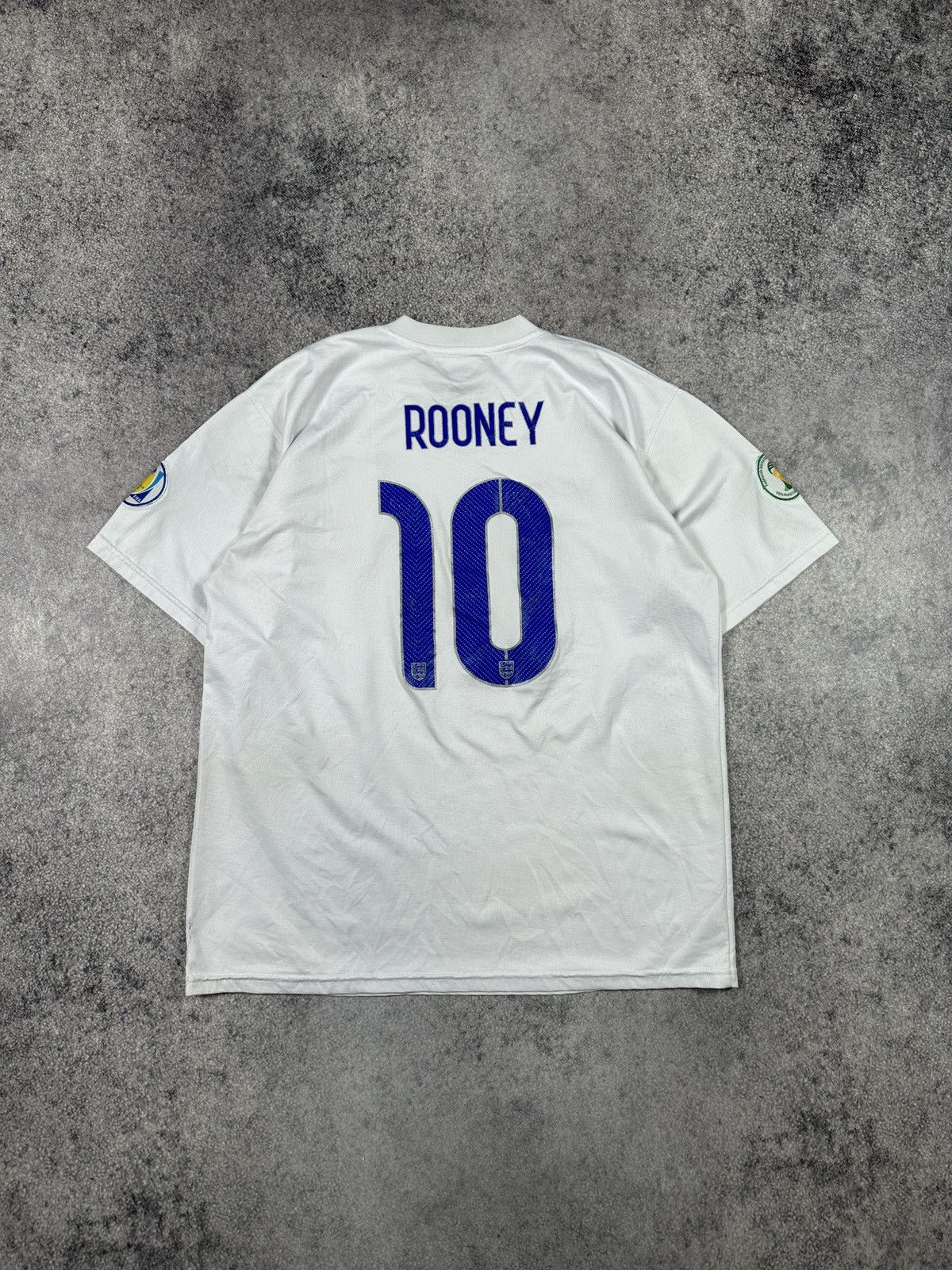 Nike Vintage Nike England Rooney 10 Soccer Jersey Blokecore XL Size US XL / EU 56 / 4 - 4 Thumbnail