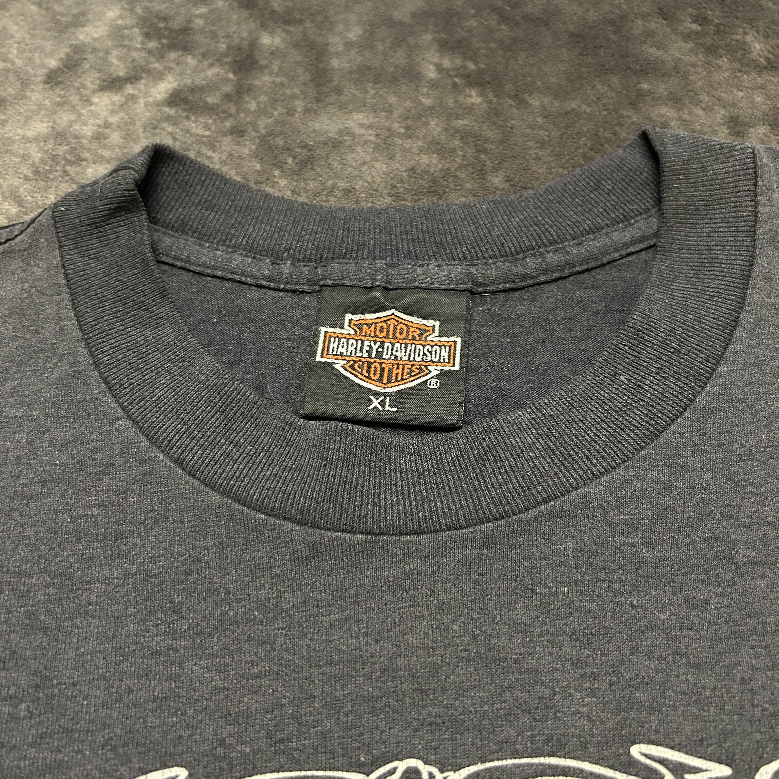 Harley Davidson Harley Davidson The Legend Speaks In Thunder 1991 T-shirt Size US XL / EU 56 / 4 - 4 Thumbnail