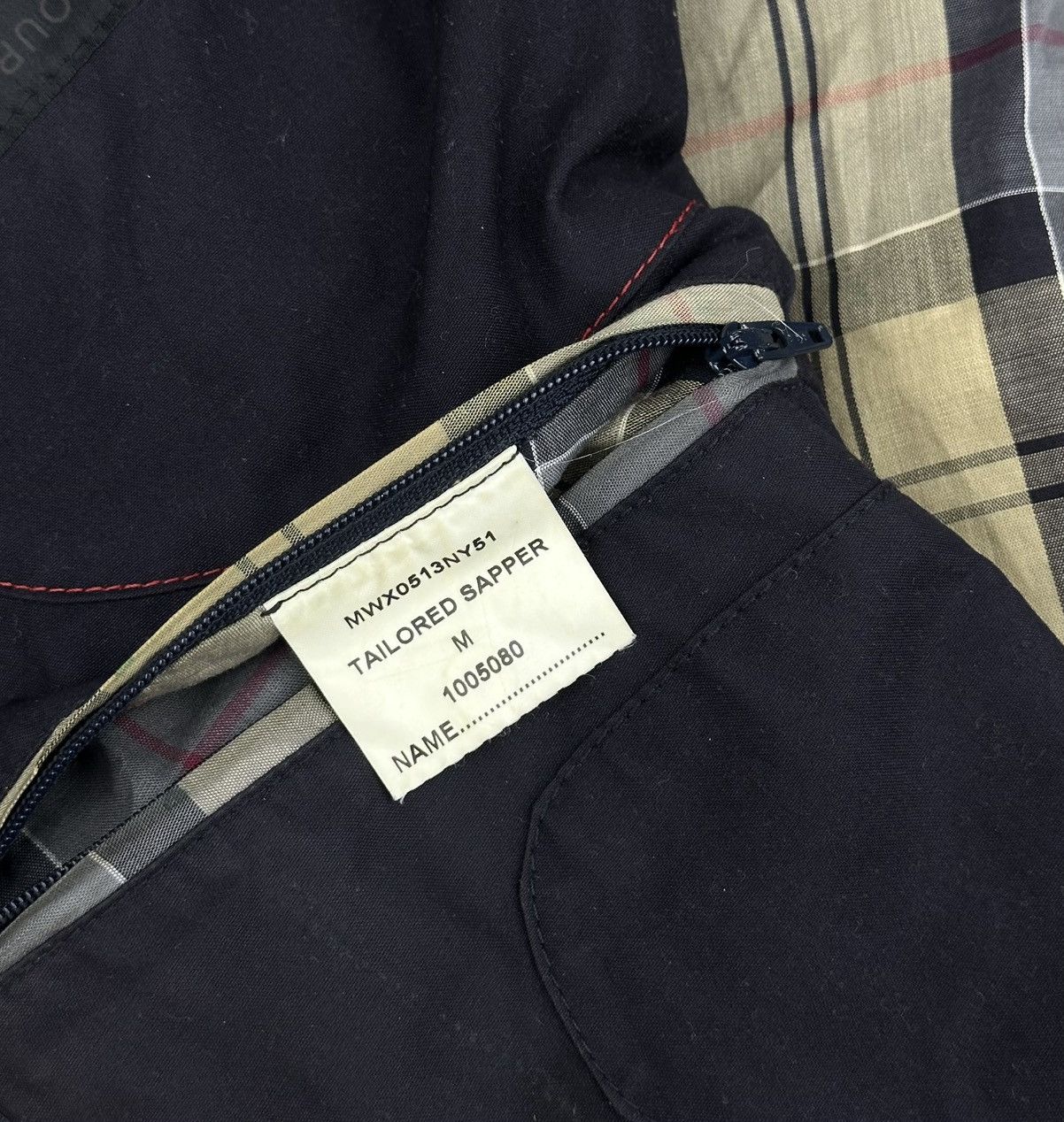 Barbour Barbour Tailored Sapper Waxed Jacket Black - Size Medium Size US M / EU 48-50 / 2 - 7 Thumbnail