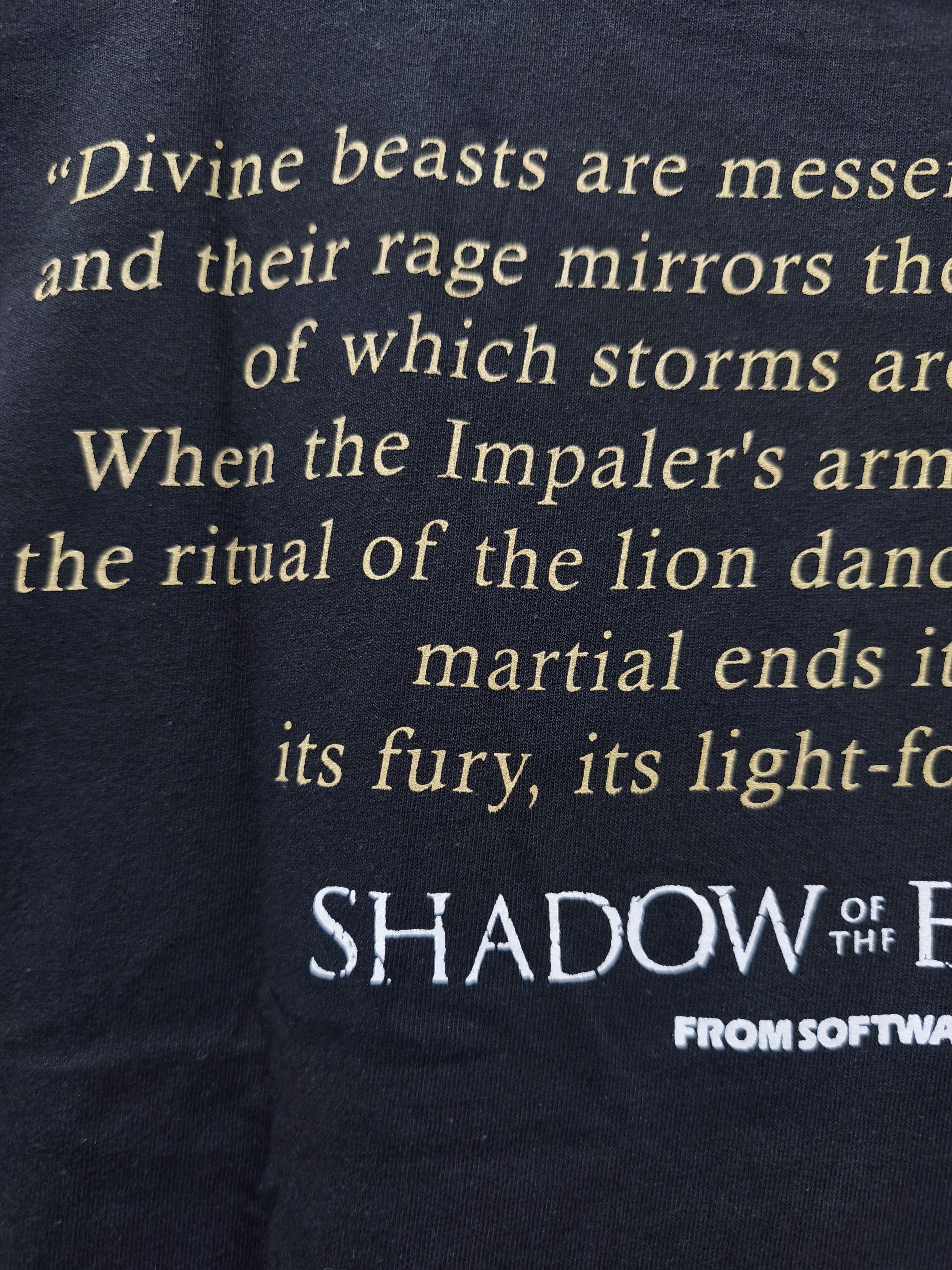 Playstation Elden Ring Divine Beast Dancing Lion T-shirt Size US XL / EU 56 / 4 - 12 Thumbnail