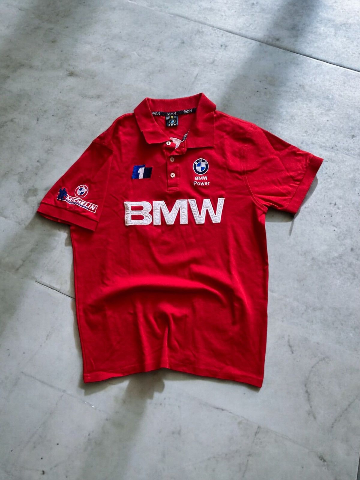 BMW × Vintage Vintage 90’s BMW racing polo tshirt L y2k Nascar drip f1 Size US L / EU 52-54 / 3 - 1 Thumbnail