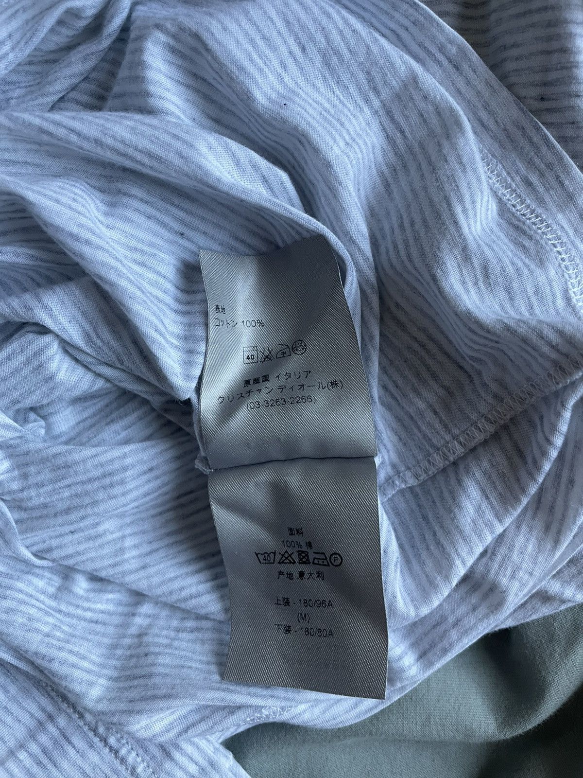 Dior DIOR HOMME BEE TEE STRIPE Size US M / EU 48-50 / 2 - 5 Thumbnail