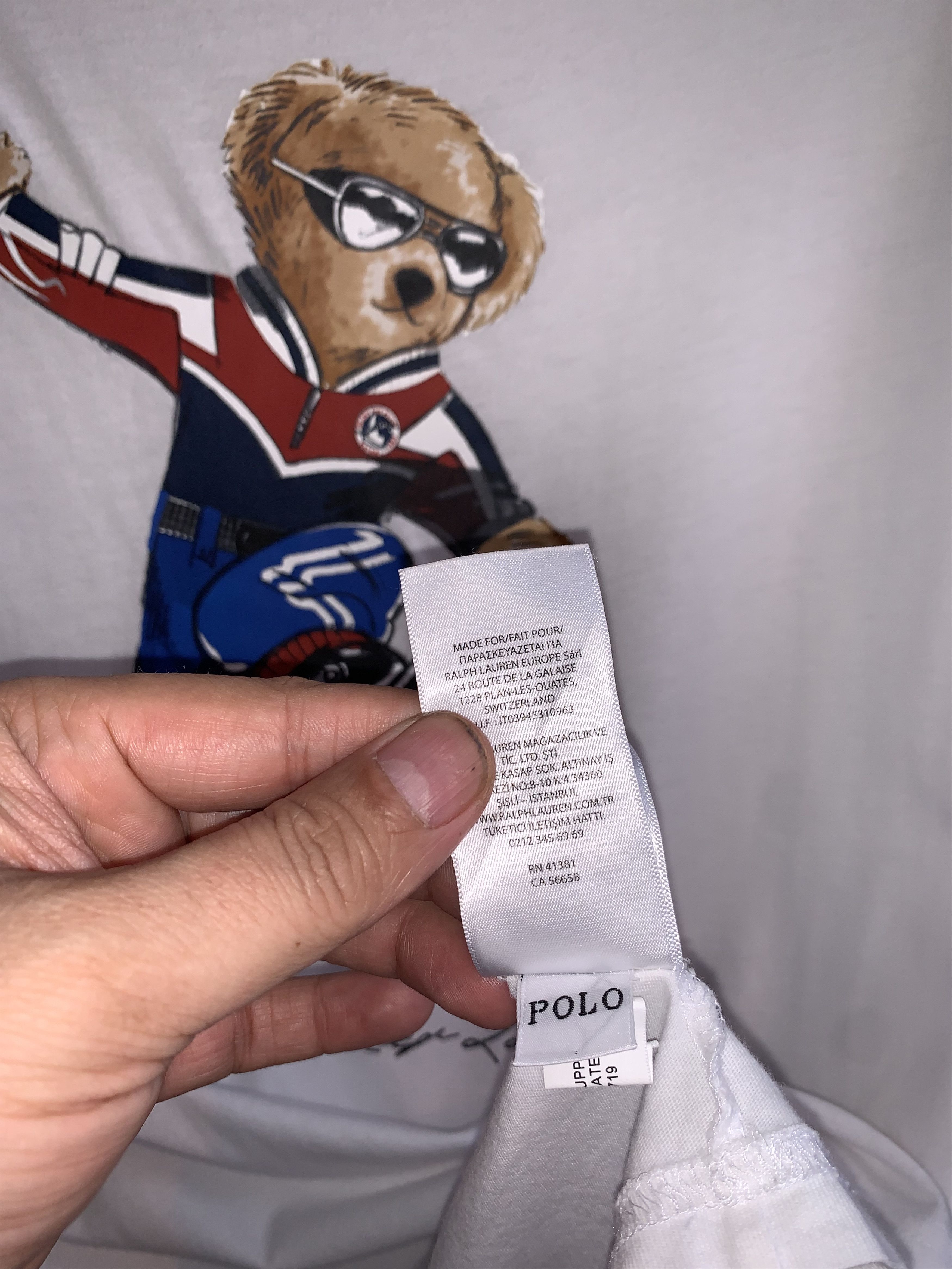 Polo Ralph Lauren Polo Bear Surfing Shirt Size US XL / EU 56 / 4 - 5 Thumbnail