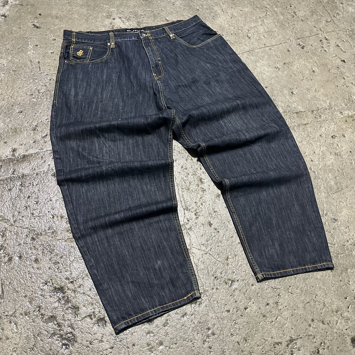 JNCO Crazy Vintage Y2K Rocawear Skater Jeans Wide Leg Unique Size US 44 / EU 60 - 7 Thumbnail