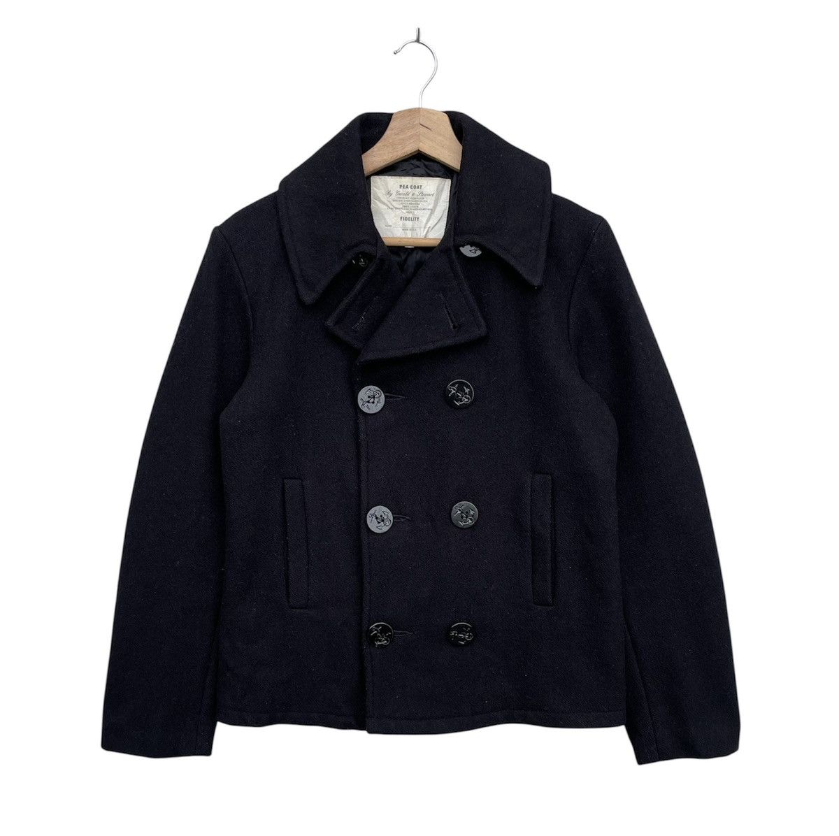 Vintage RARE🔥 Pea Coat By Gerald & Steward Wool Jacket Size US S / EU 44-46 / 1 - 1 Thumbnail