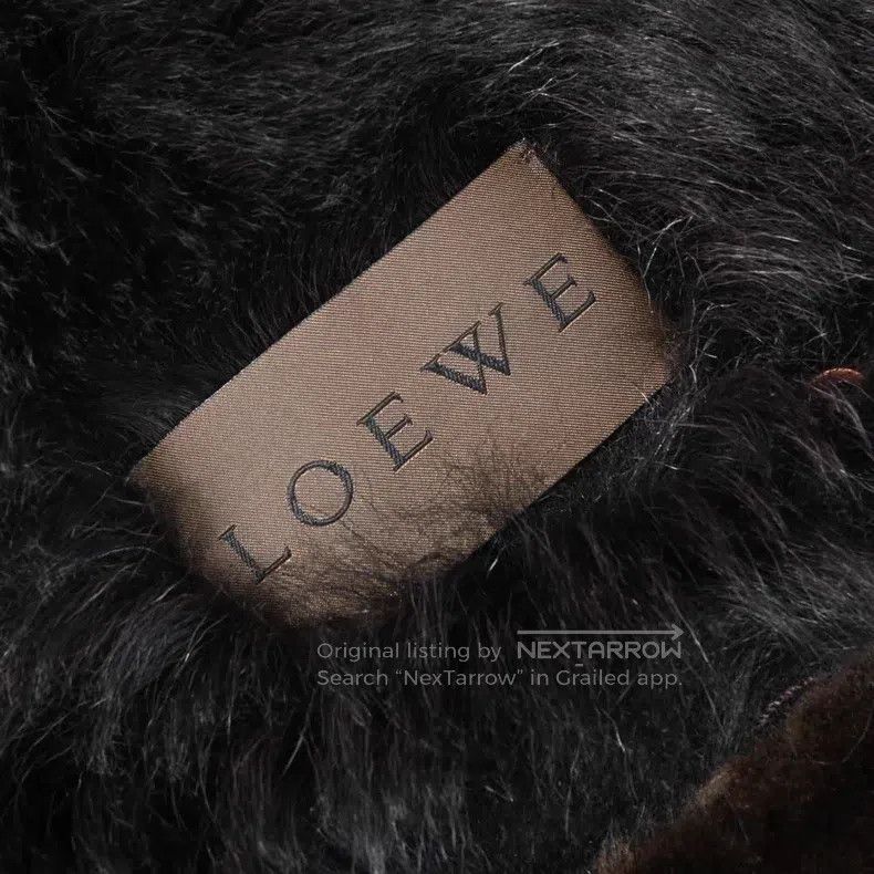 Loewe Loewe Suede Faux Fur One-Piece Jacket Size XS / US 0-2 / IT 36-38 - 5 Thumbnail