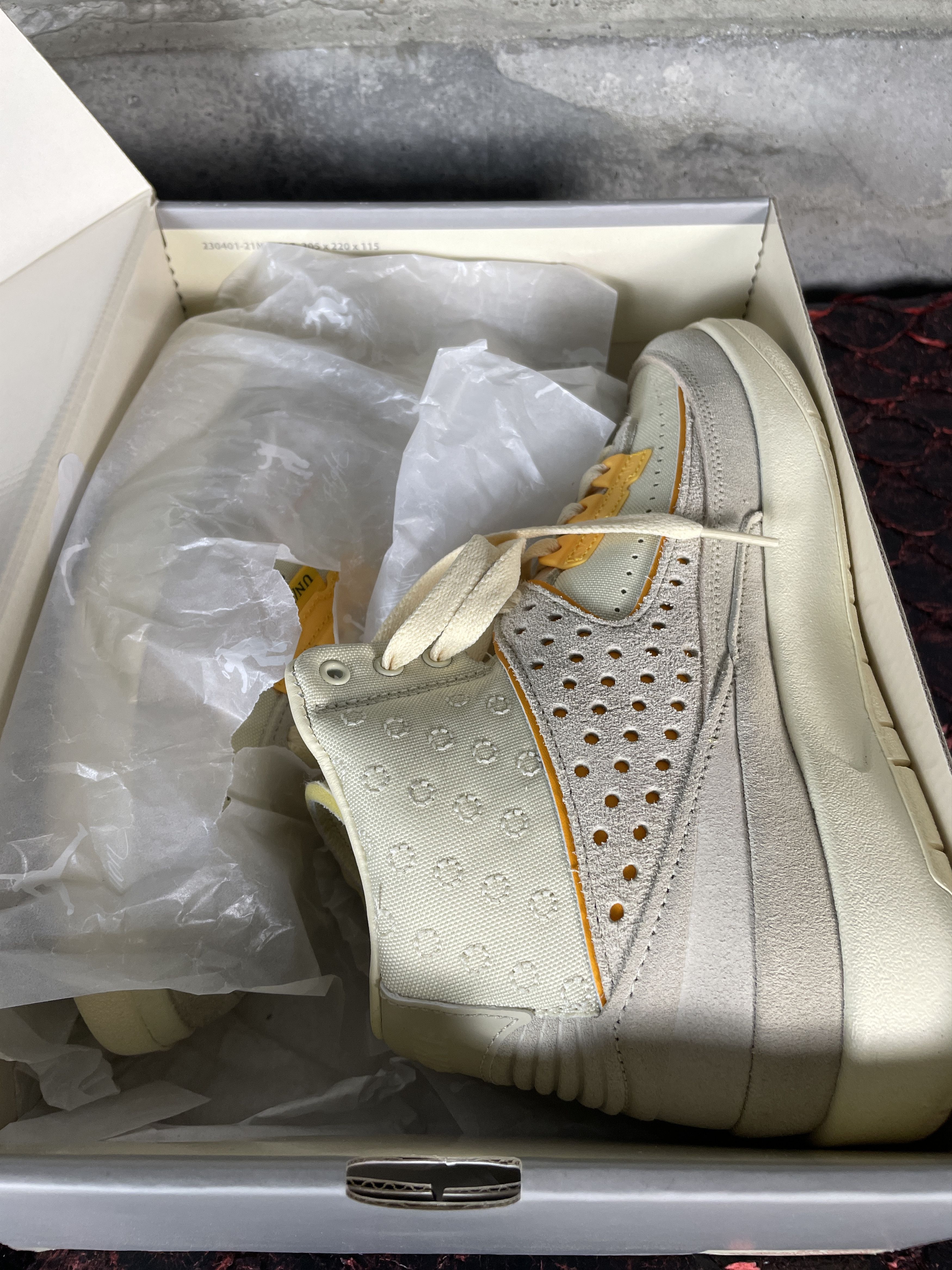 Jordan Brand Jordan 2 Retro SP "Union - Rattan" Size US 5.5 / EU 38 - 4 Thumbnail