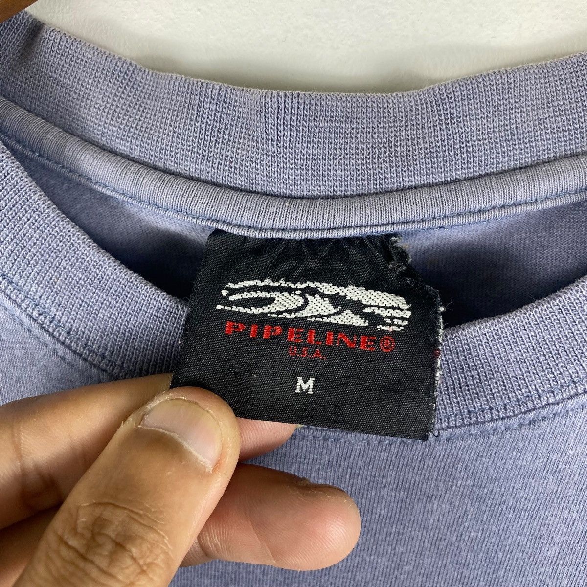 Other Vintage 90's PIPELINE USA Surfing Apparel Sunfaded Tee Shirt Size US M / EU 48-50 / 2 - 10 Thumbnail