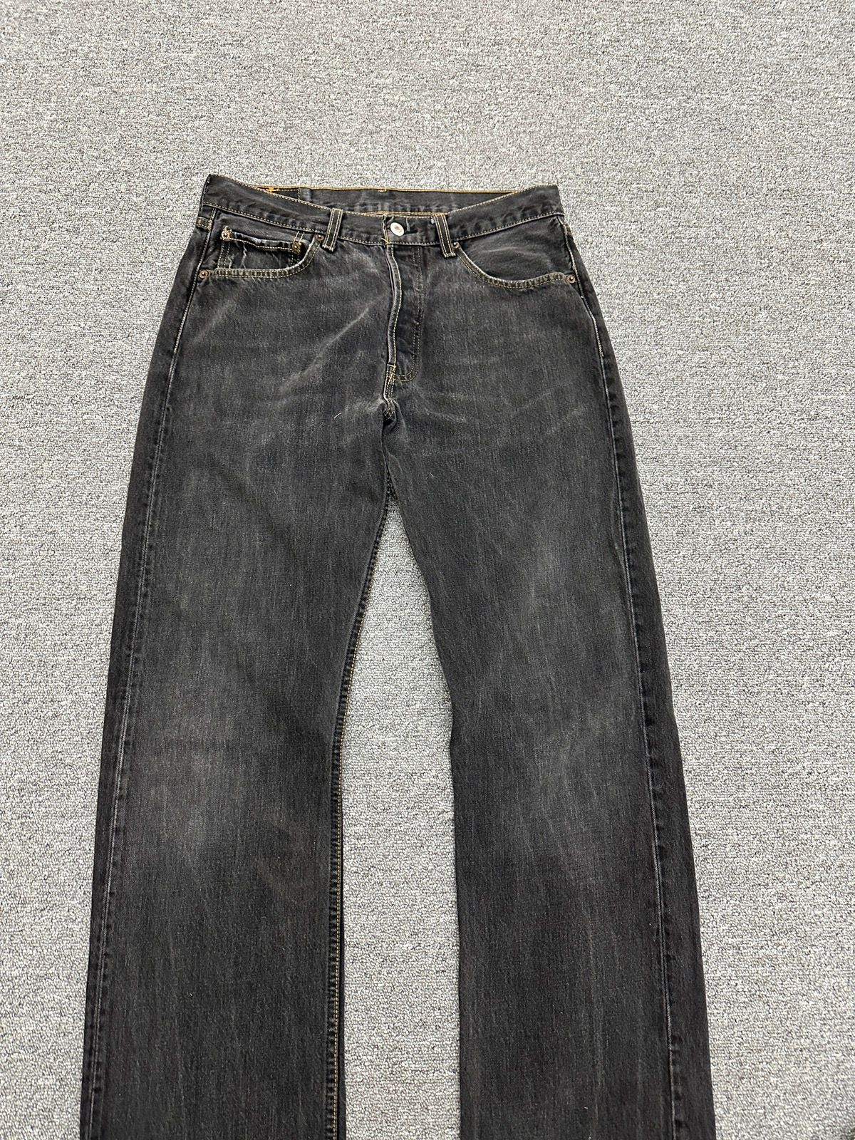 Vintage Vintage 501 Levi’s Faded Black Denim Pants Size US 32 / EU 48 - 7 Thumbnail
