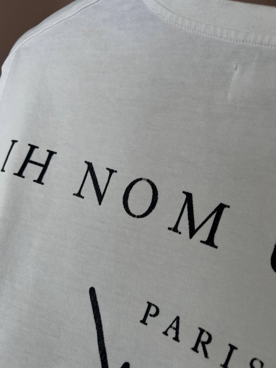 Ih Nom Uh Nit IH NOM UH NIT Paris Big Logo T-Shirt Size M Drip Y2K Luxury Size US M / EU 48-50 / 2 - 18 Thumbnail