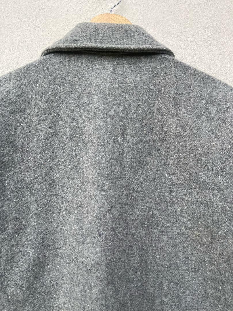 Vintage Melton Wool Zipper Jacket Size US L / EU 52-54 / 3 - 17 Thumbnail