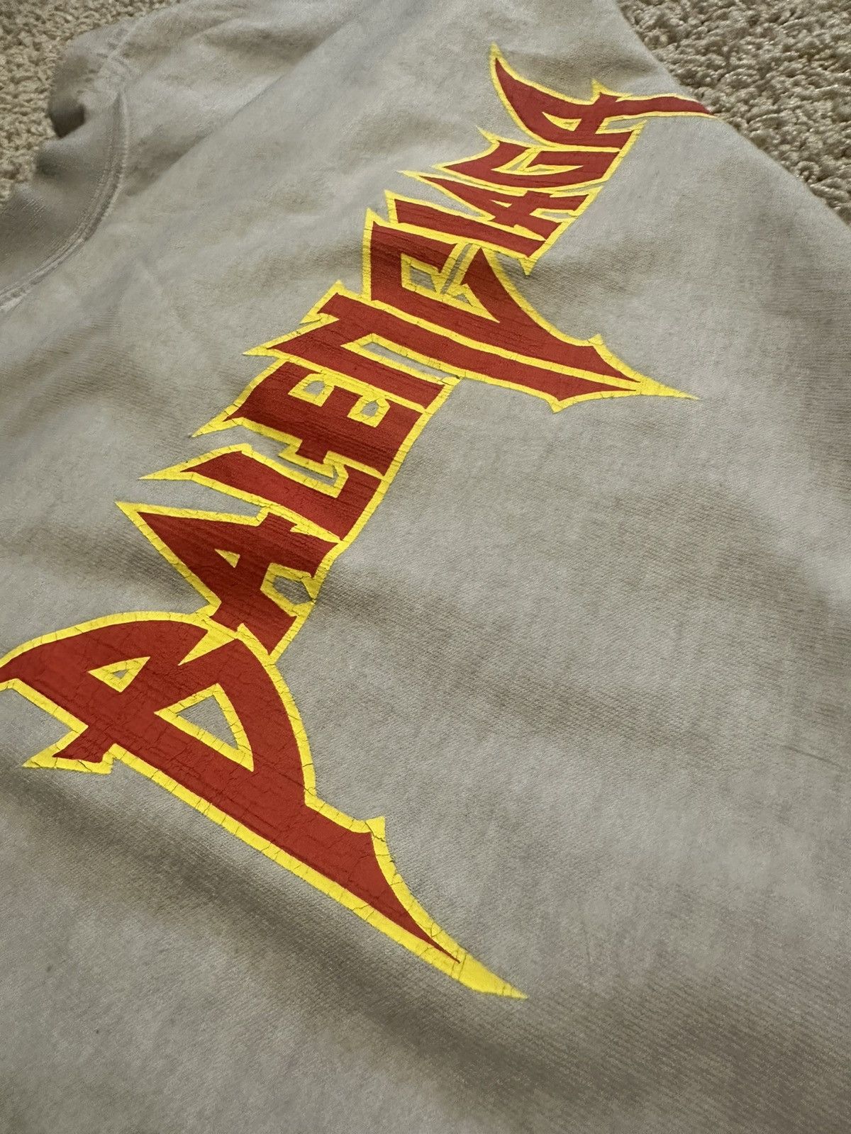 Balenciaga Balenciaga Metallica Print Oversized Shirt Size US L / EU 52-54 / 3 - 3 Thumbnail