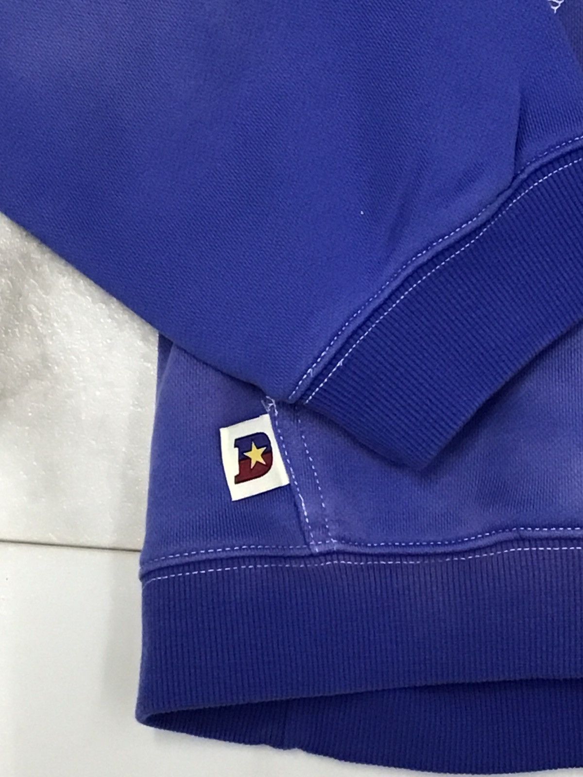 Diet Starts Monday DIET STARTS MONDAY Contrast Stitch Hoodie Washed Blue Size US L / EU 52-54 / 3 - 5 Thumbnail