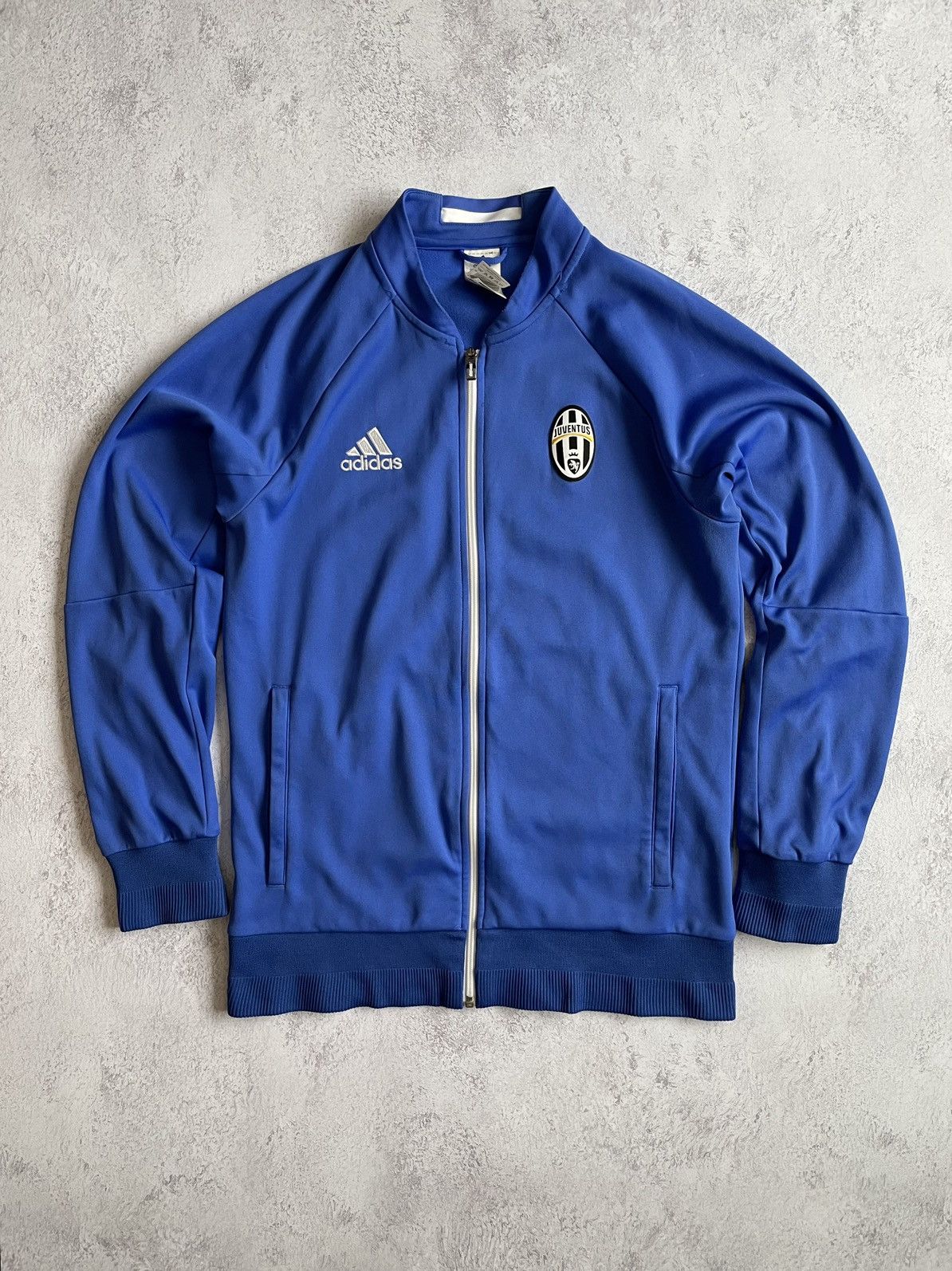 Adidas Soccer Jersey Streetwear Adidas Juventus Full Zip Jacket Big Logo Blue M Grailed
