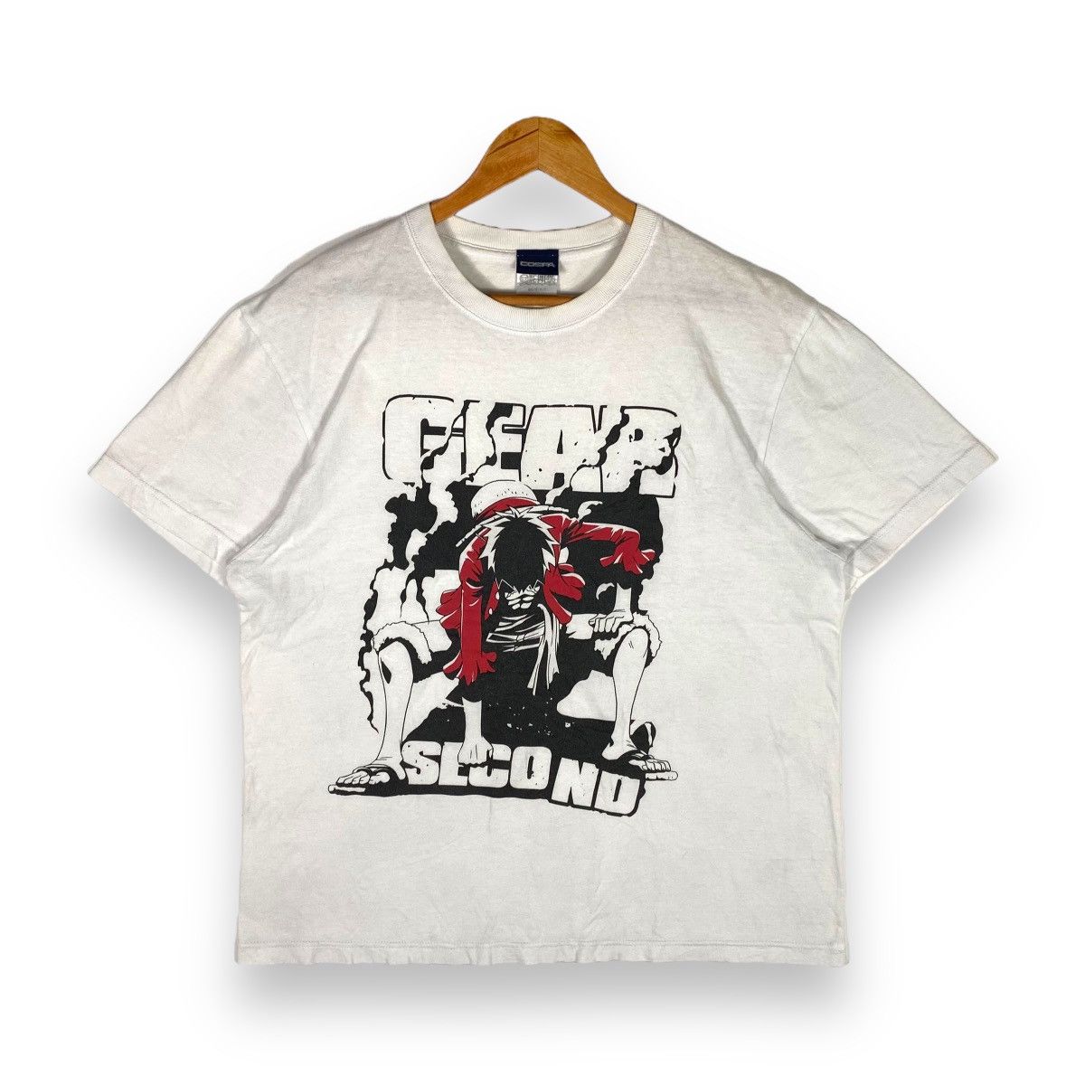 Anime × Vintage Vintage ONE PIECE Luffy Gear Second Anime Cospa Tee Size US L / EU 52-54 / 3 - 1 Thumbnail