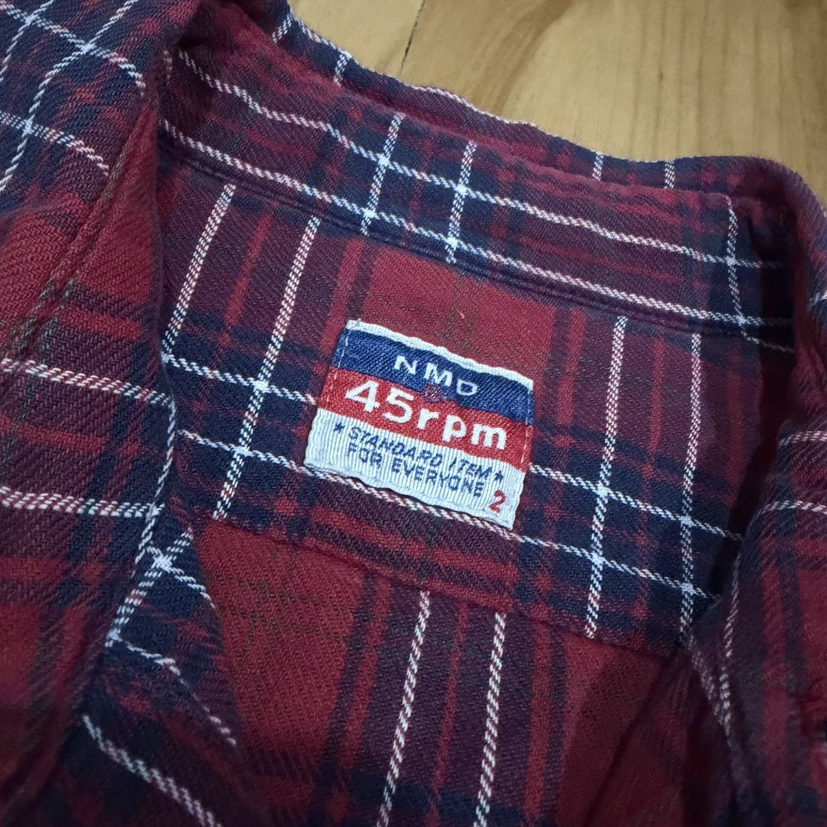 45rpm 45rpm plaid flannel shirt Size US M / EU 48-50 / 2 - 3 Thumbnail