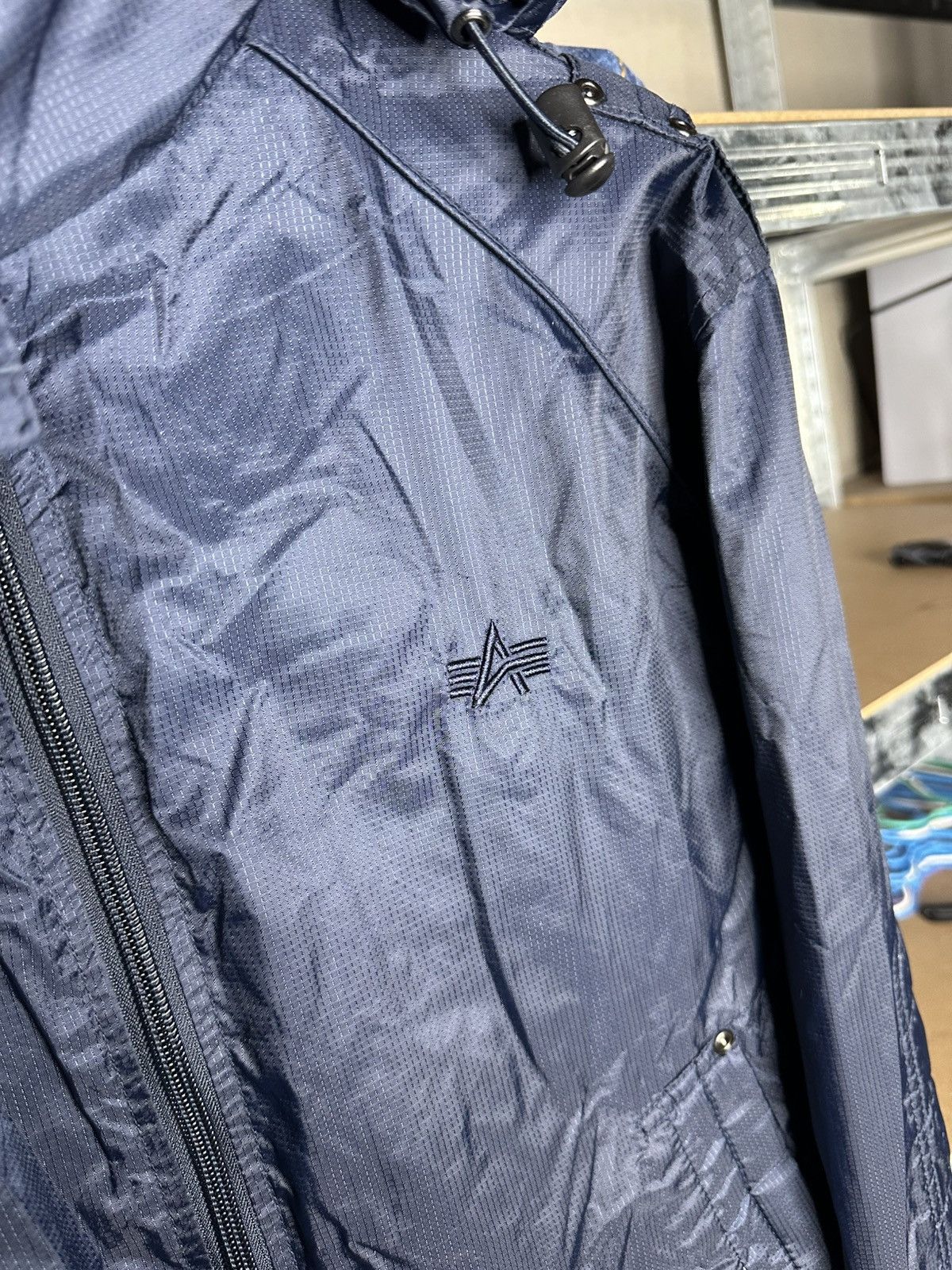 Alpha Industries Alpha Industries Hooded Windbreaker Bomber Jacket Size US XL / EU 56 / 4 - 3 Thumbnail