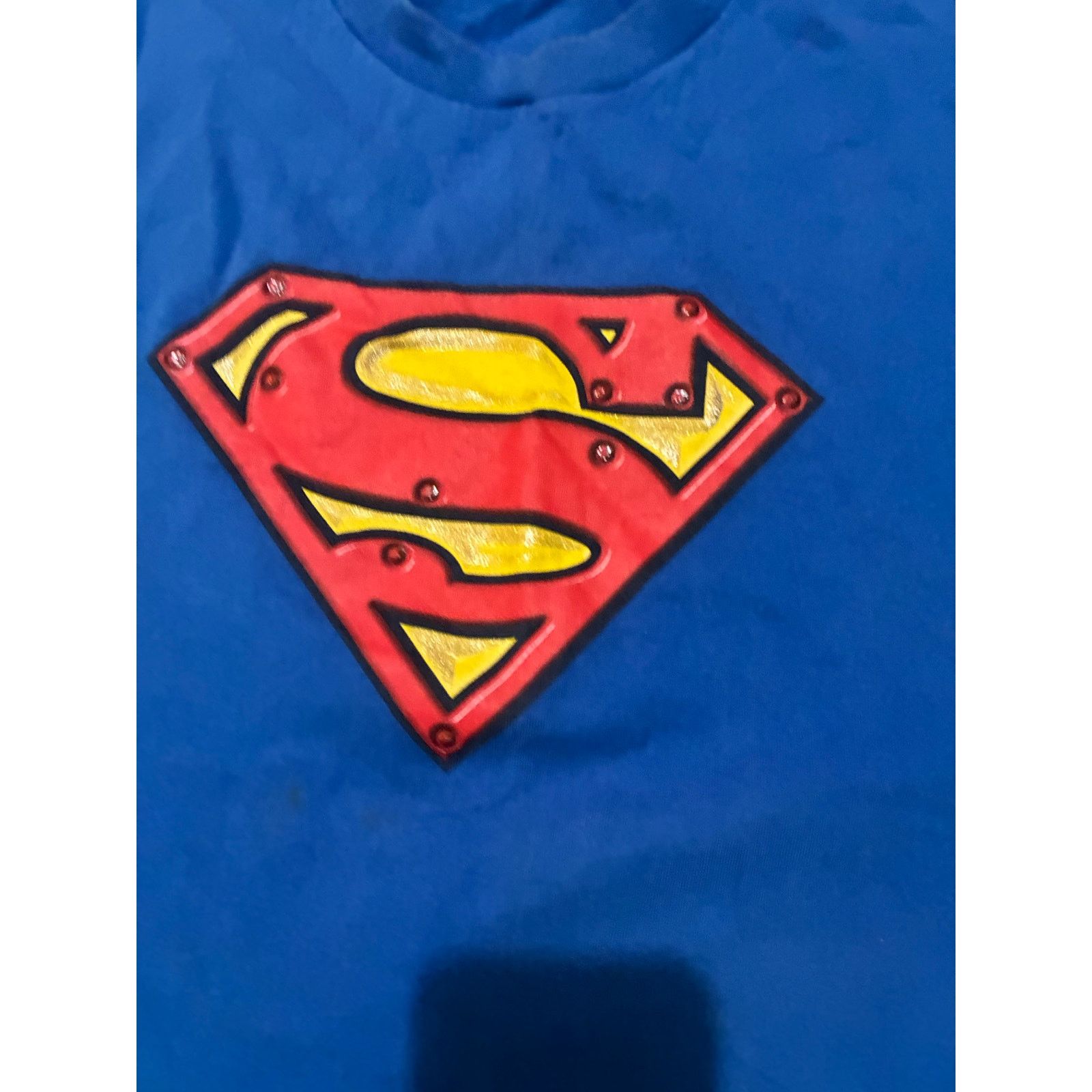 Other Retro Superman T-Shirt Y2K Blue Man of Steel Size XL Size US XL / EU 56 / 4 - 3 Thumbnail