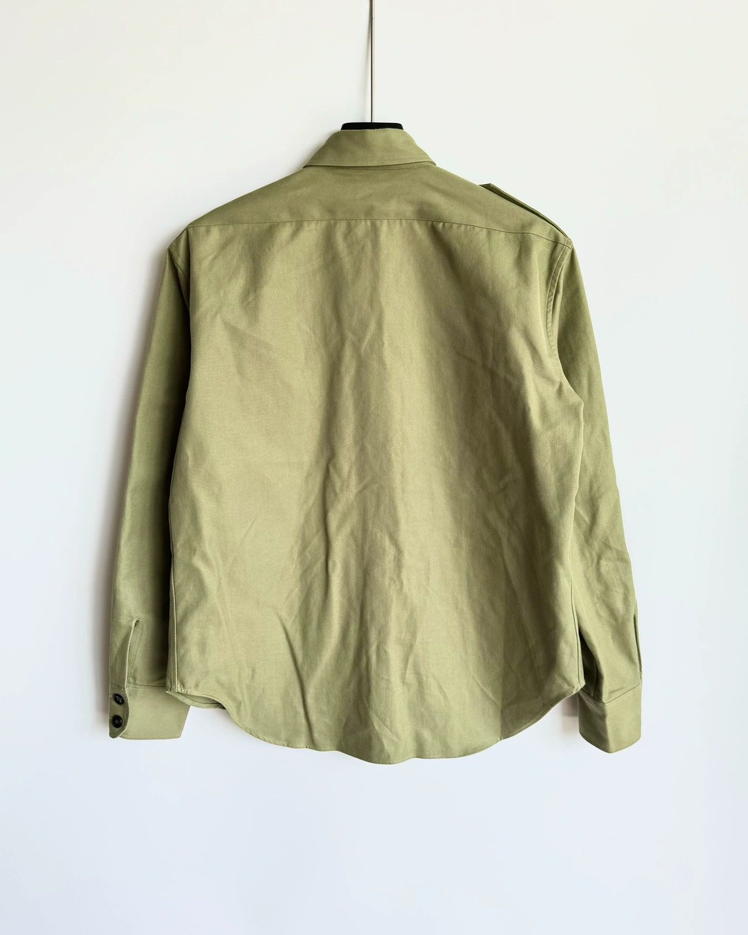 Alexander McQueen Alexander McQueen Heavy Embellished Logo Shirt Size US M / EU 48-50 / 2 - 3 Thumbnail