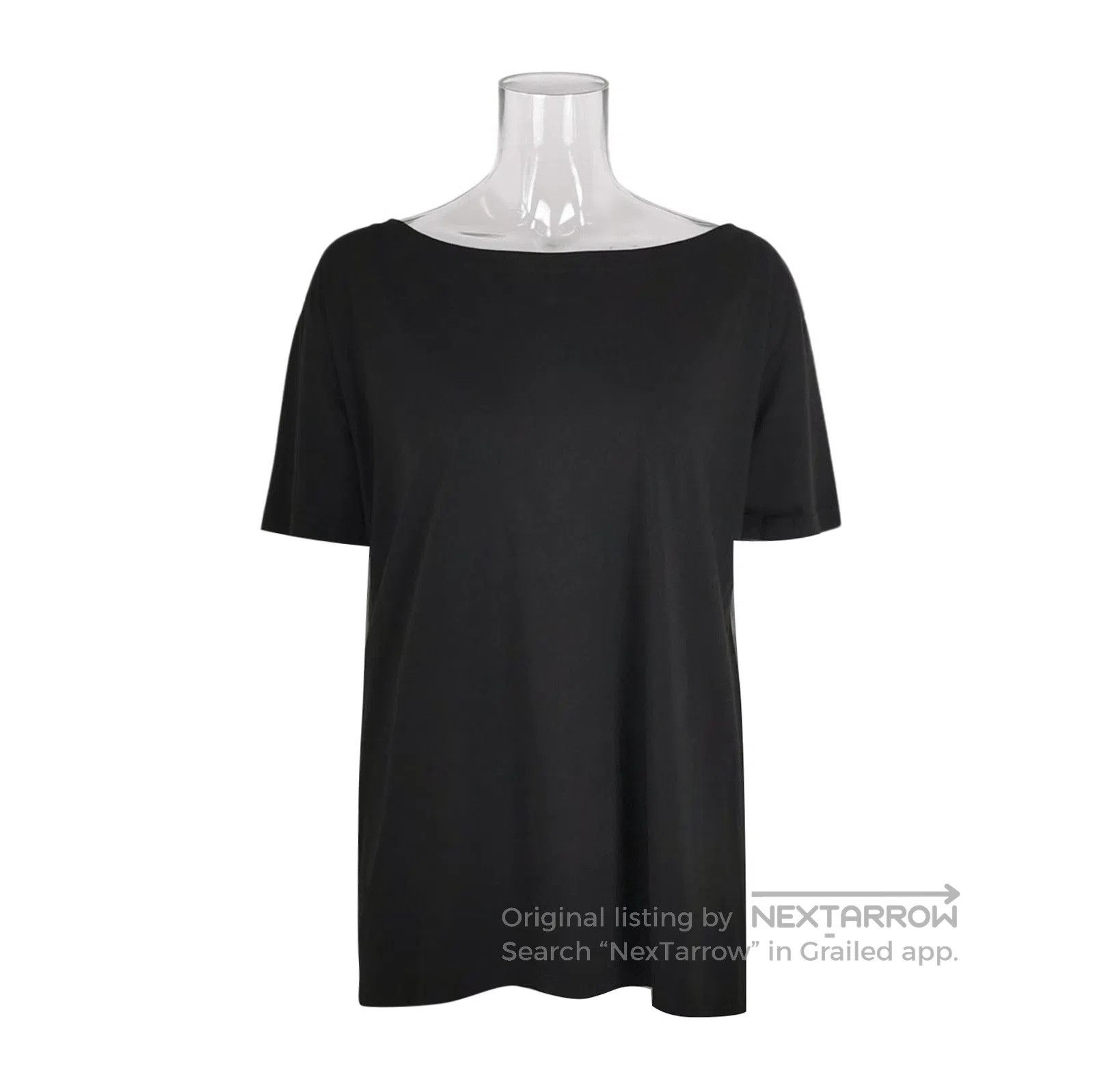 Prada Prada Black Cotton Crew Neck T. Size XL / US 12-14 / IT 48-50 - 1 Thumbnail