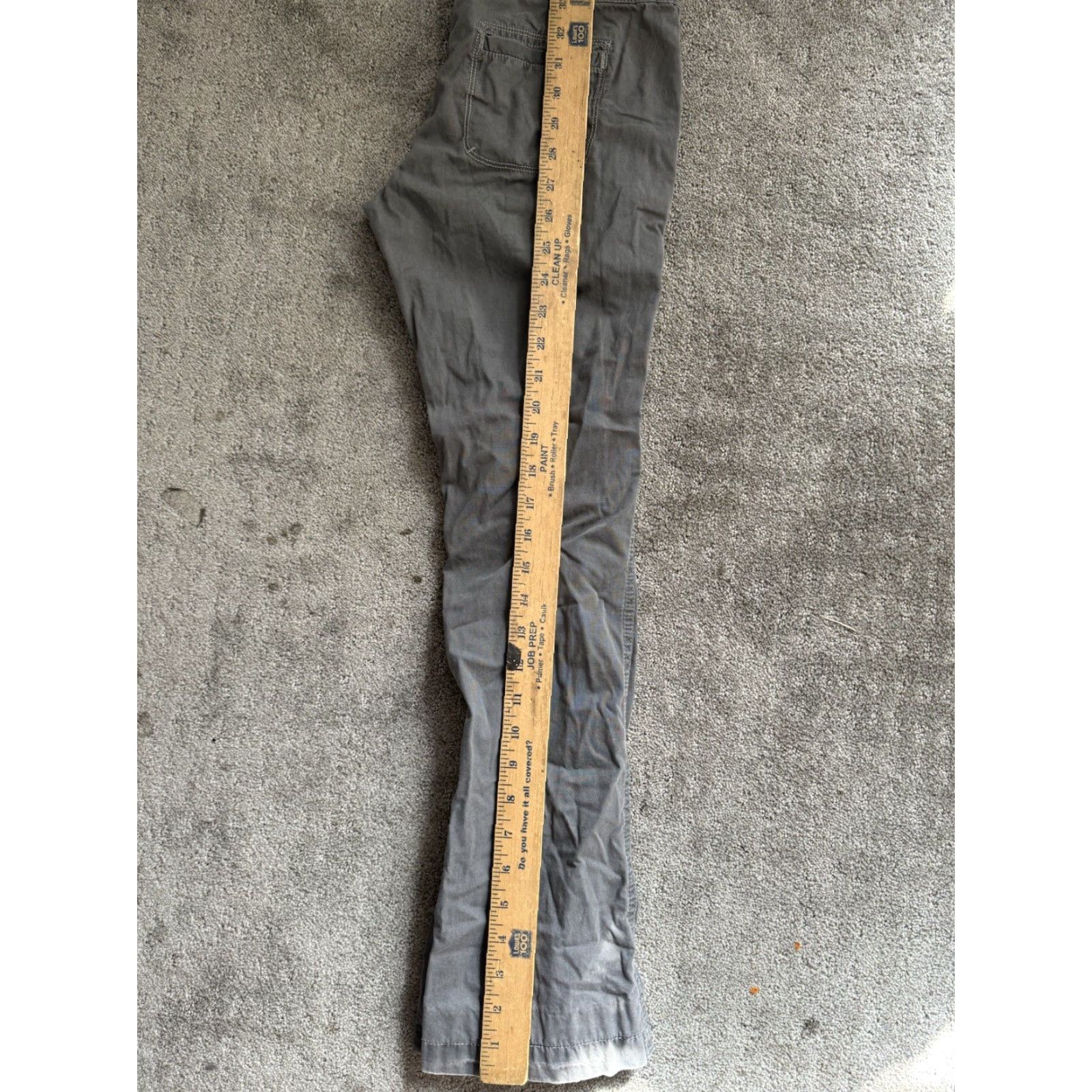 Abercrombie & Fitch VINTAGE Abercrombie & Fitch Womens Bootcut Pants XS Gray Size XS Bootcut Womens Size 26" / US 2 / IT 38 - 6 Thumbnail