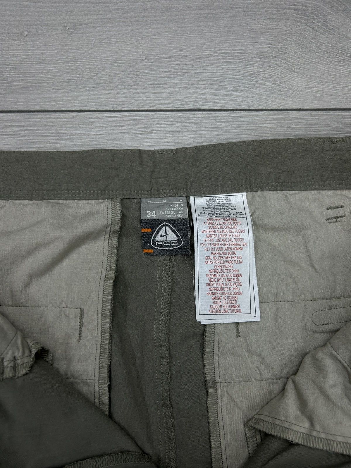 Nike ACG × Vintage Nike ACG Vintage Carpenter Pant Size M Size US 34 / EU 50 - 6 Thumbnail