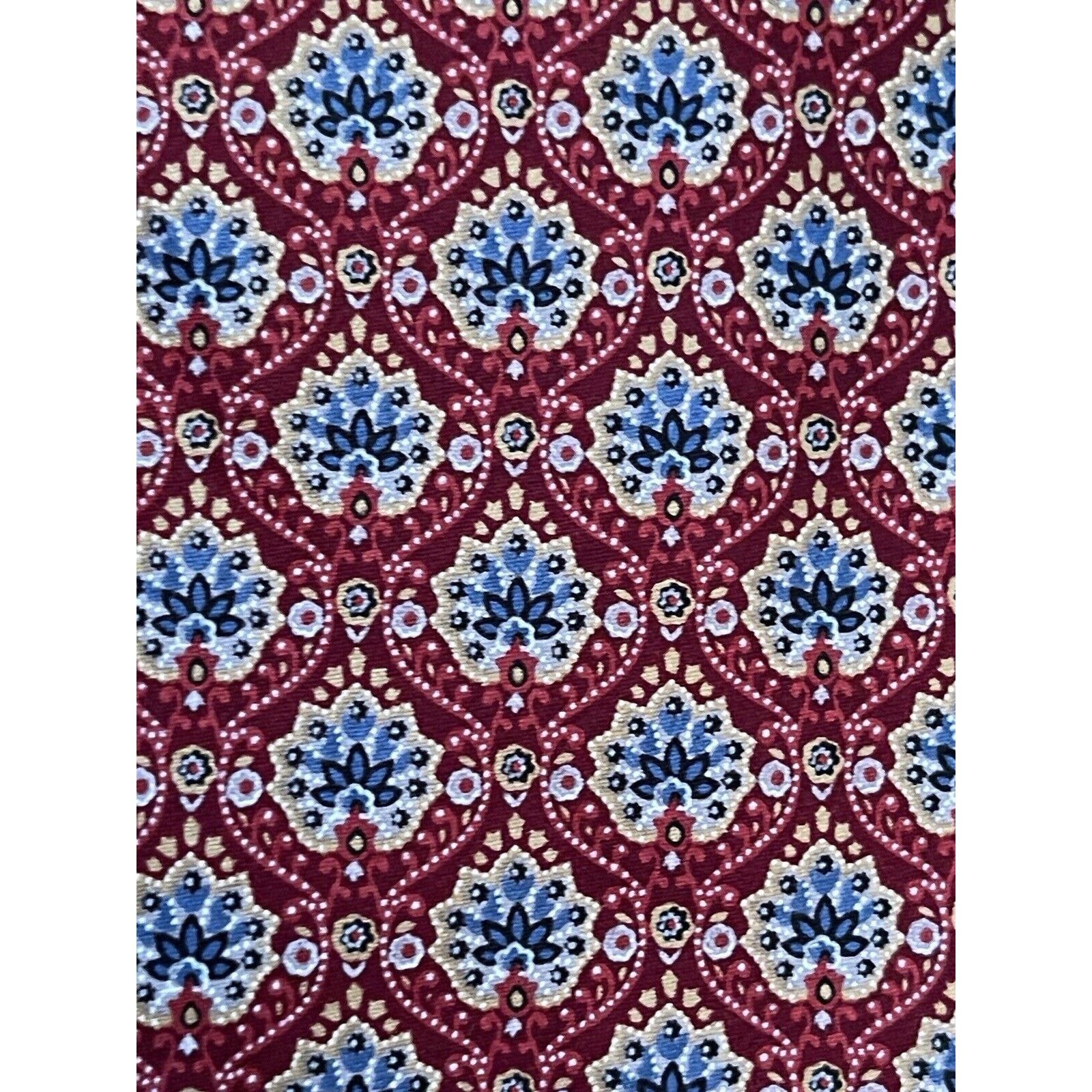 Jos. A. Bank Jos. A. Bank Executive Collection Red Blue Silk China Size ONE SIZE - 9 Thumbnail