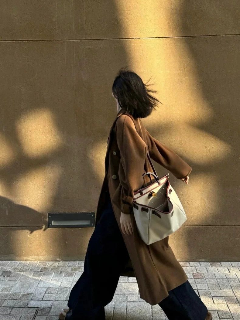 Max Mara Max Mara Classic 101801 Tobacco Coat Size XL / US 12-14 / IT 48-50 - 3 Thumbnail