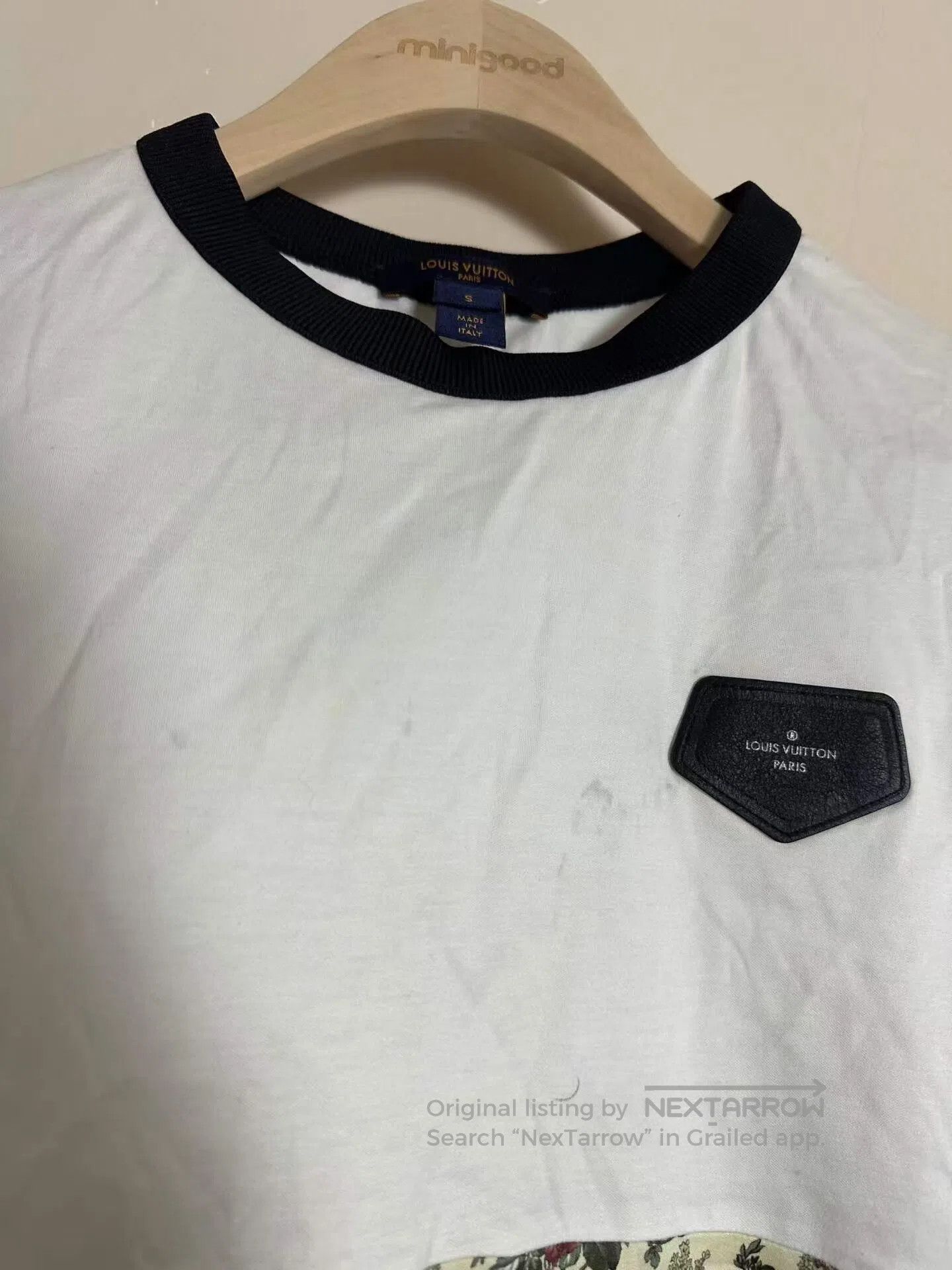 Louis Vuitton Louis Vuitton Short-sleeve shirt with floral patchwork| Size US S / EU 44-46 / 1 - 4 Thumbnail