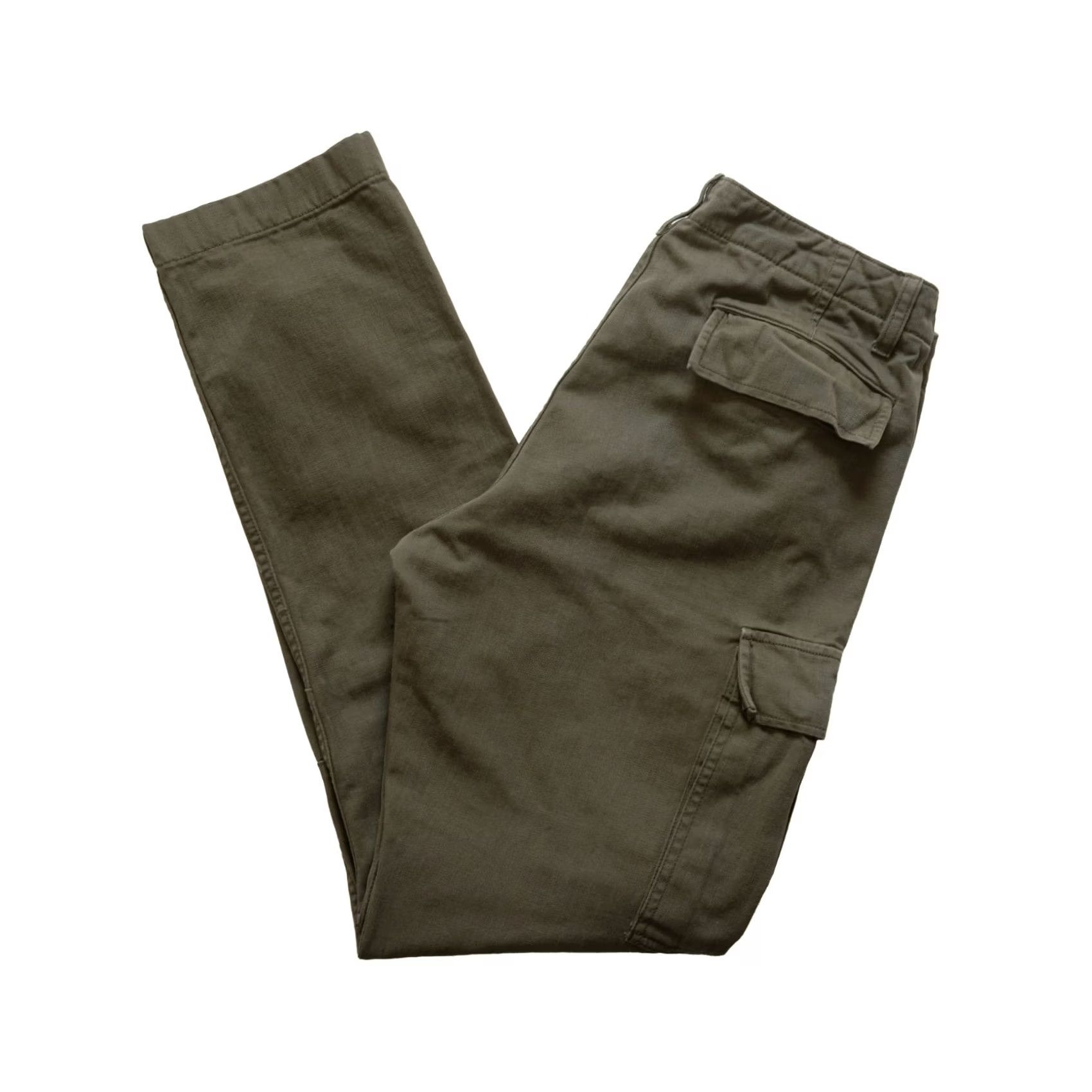 J.Crew VINTAGE J.CREW CARGO Pants Army Green 31x32 Women Regular Size 24" / US 00 / IT 34 - 2 Thumbnail