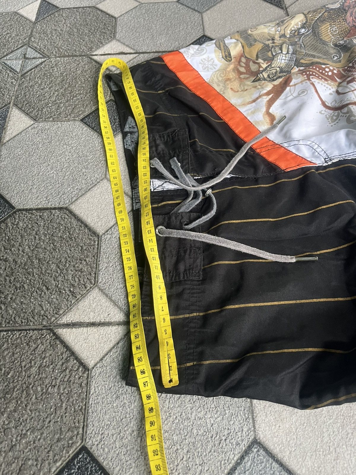 Band Tees × Billabong VINTAGE RARE ALL OVER PRINT FOO FIGHTERS BILLABONG SHORTS Size US 30 / EU 46 - 16 Thumbnail