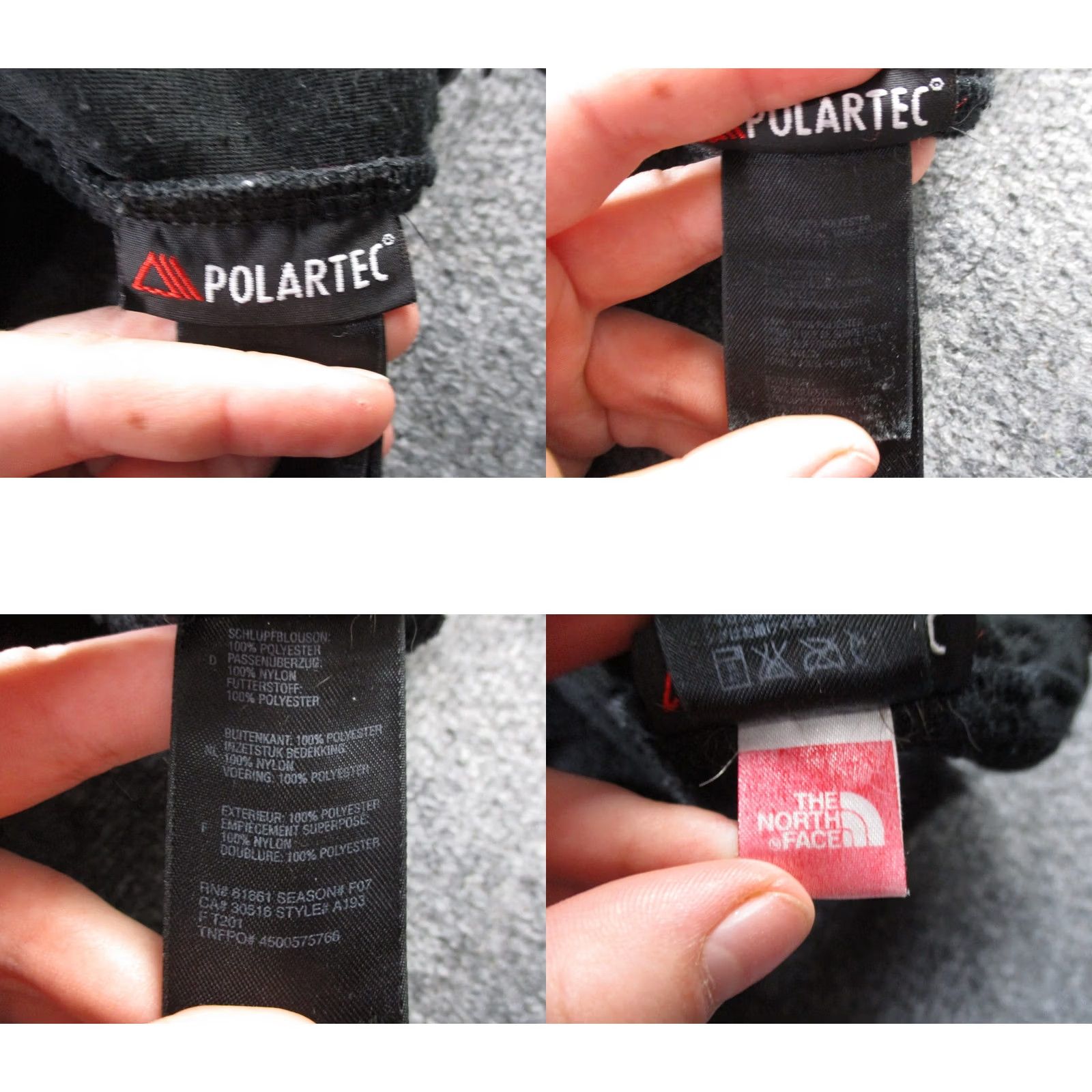 The North Face The North Face Jacket Mens XL Black Denali Hiking Outdoors Camping Active Work Size US XL / EU 56 / 4 - 8 Thumbnail