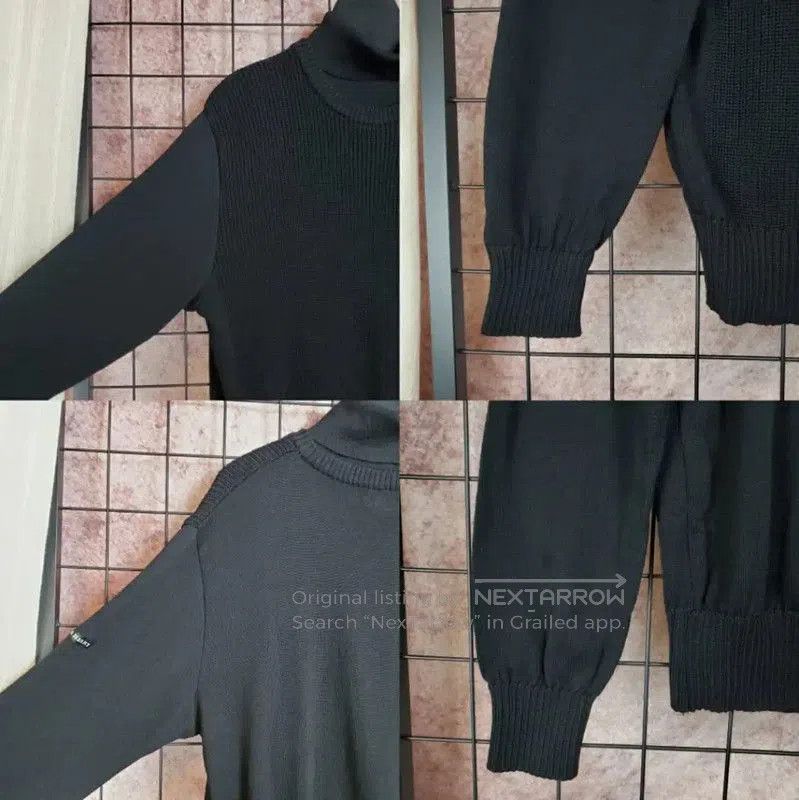 Burberry Burberry Black Wool Long Sleeve Sweater. Size L / US 10 / IT 46 - 6 Thumbnail
