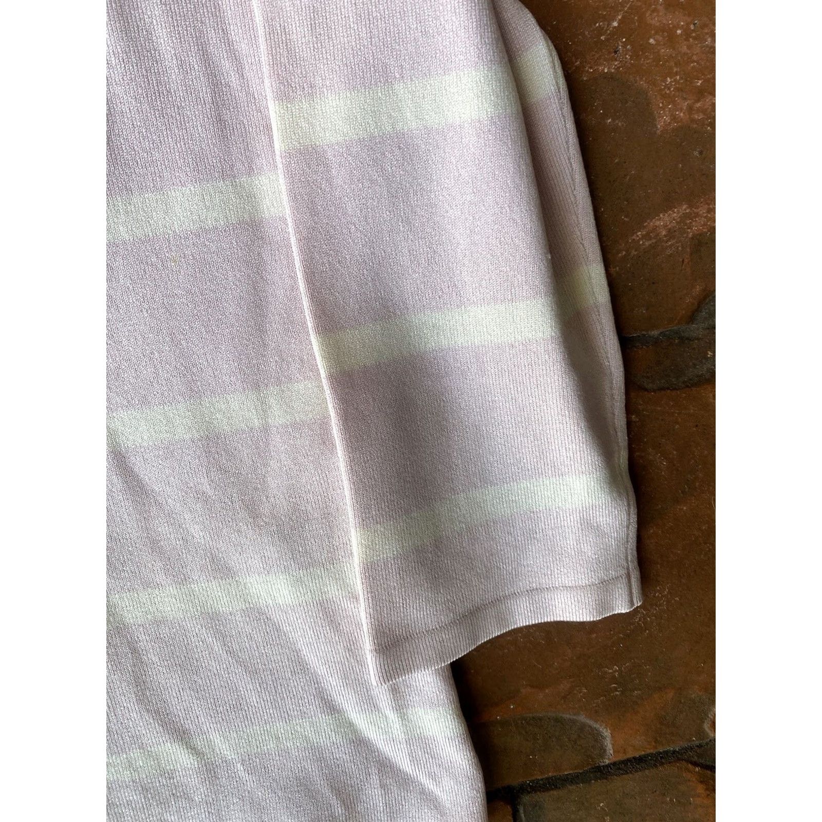 Ralph Lauren VINTAGE Ralph Lauren Black Label Striped Wide Neck Long Sleeve Shirt Women’s Medium Pink Size M / US 6-8 / IT 42-44 - 5 Thumbnail