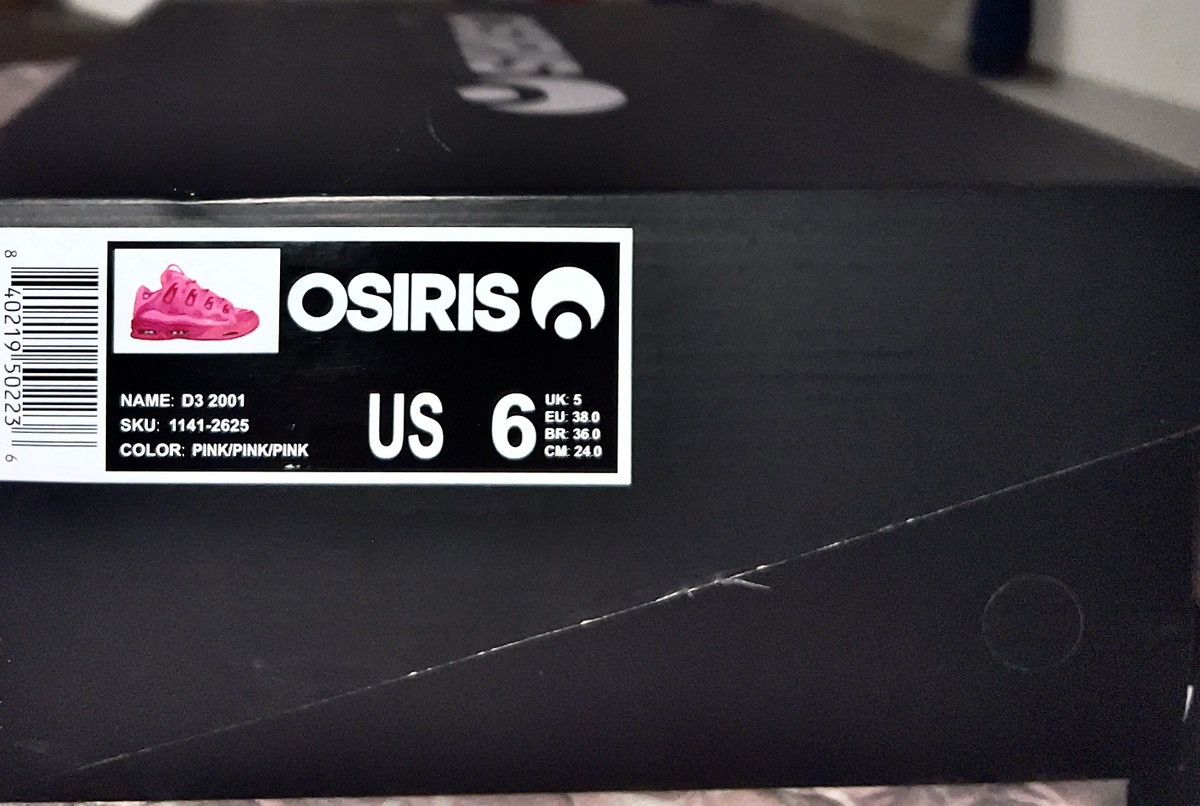 Osiris Pink Osiris D3 2001 Size US 6 / EU 39 - 7 Thumbnail