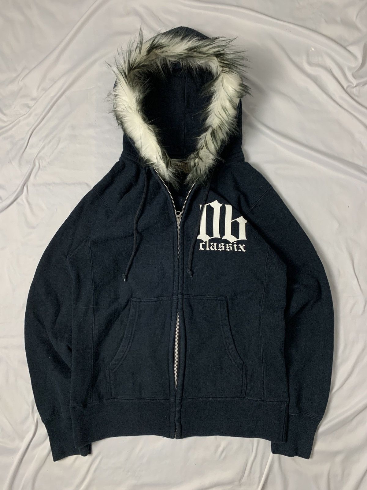 Le Grande Bleu (L.G.B.) Fur hoodie japanese OG classic unfefined ifsx Size US M / EU 48-50 / 2 - 2 Thumbnail
